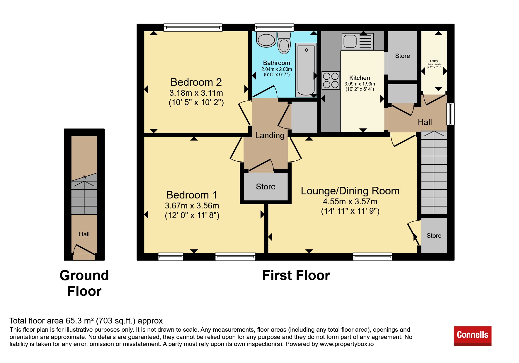 37, California Road, Bristol floorplan