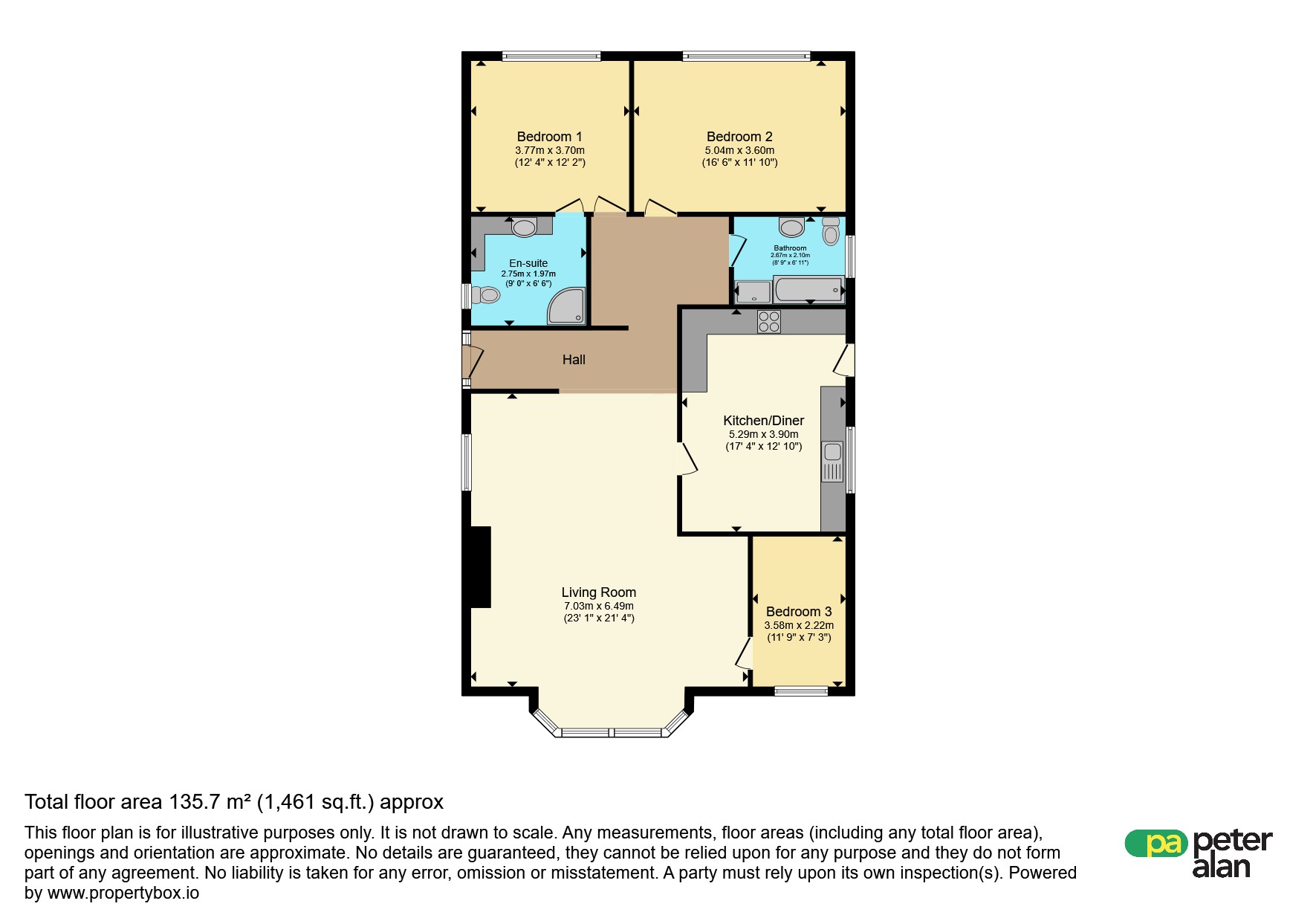 45, Danygraig Avenue, Porthcawl floorplan