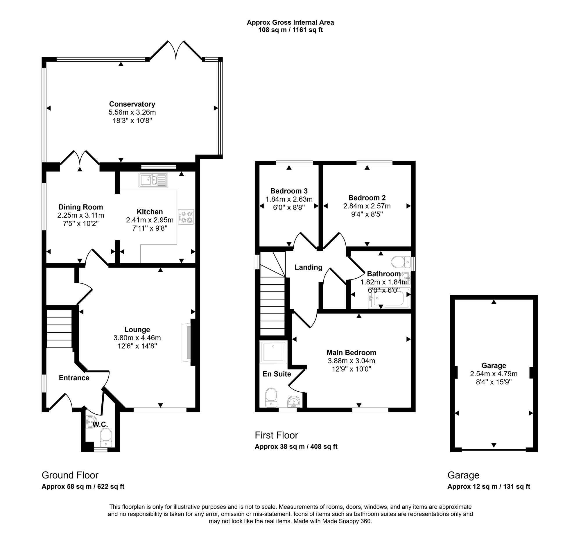 42 Foundry Lane, Wigan floorplan