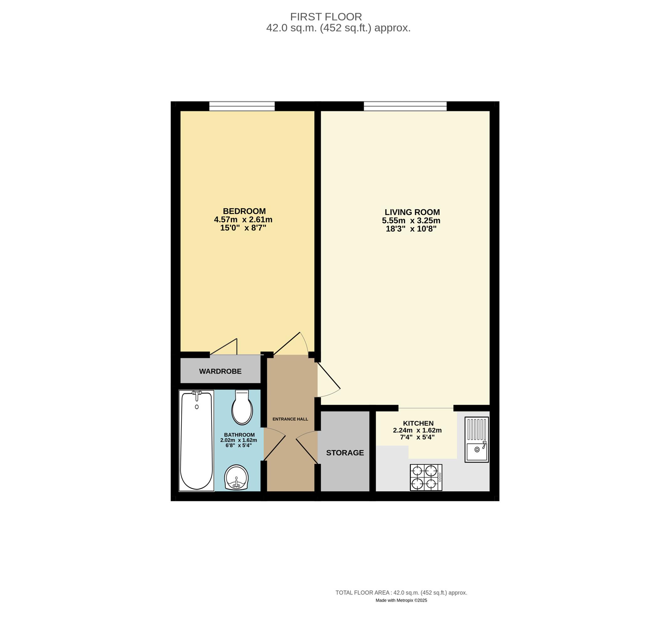 Flat 53, Tatton Court, 35, Derby Road, Stockport floorplan