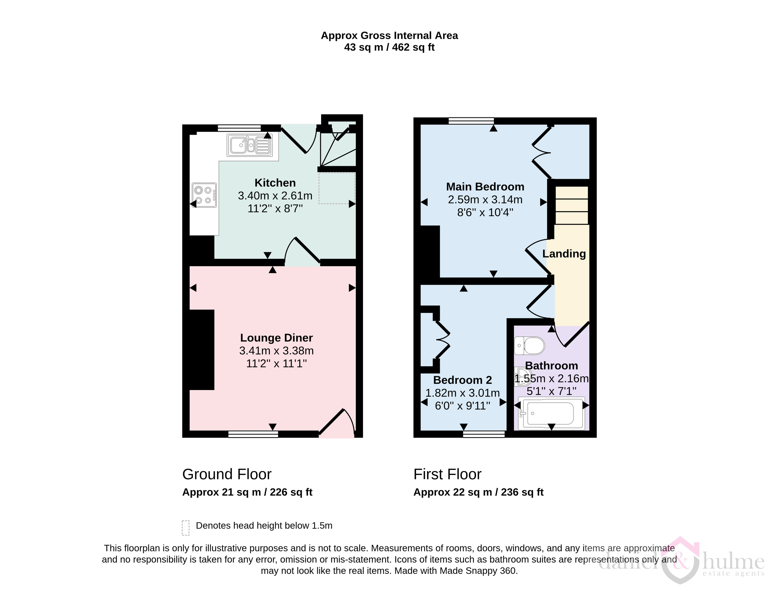 10 Moorhouse Street, Leek floorplan