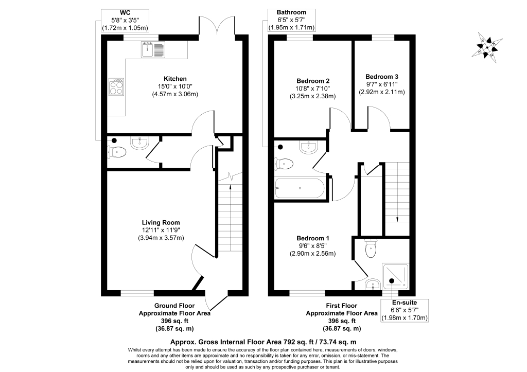 32, Thomas Tudor Way, Stonehouse floorplan
