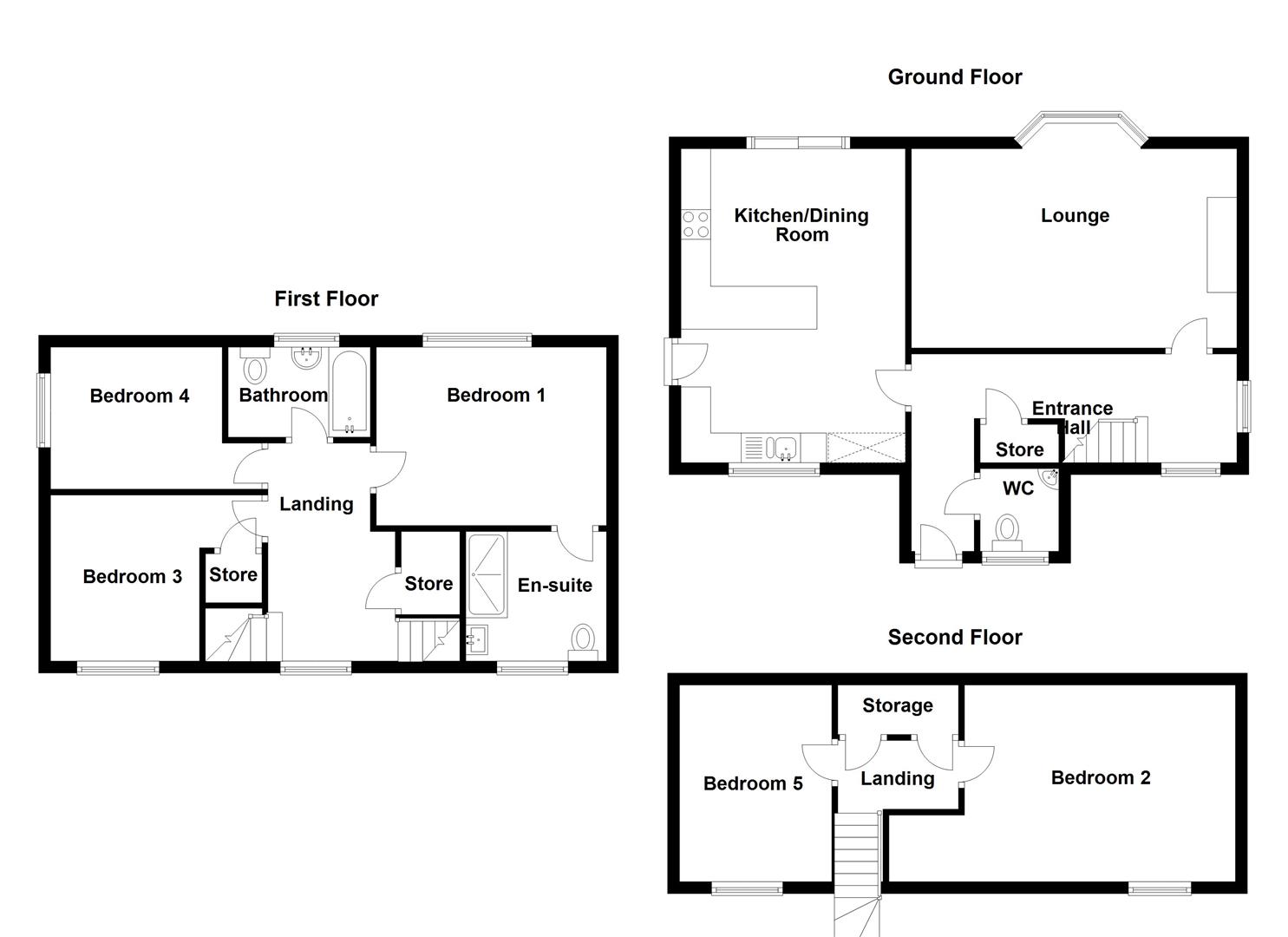 Briarswood, Biddulph, StokeOnTrent ST8, 5 bedroom detached house for