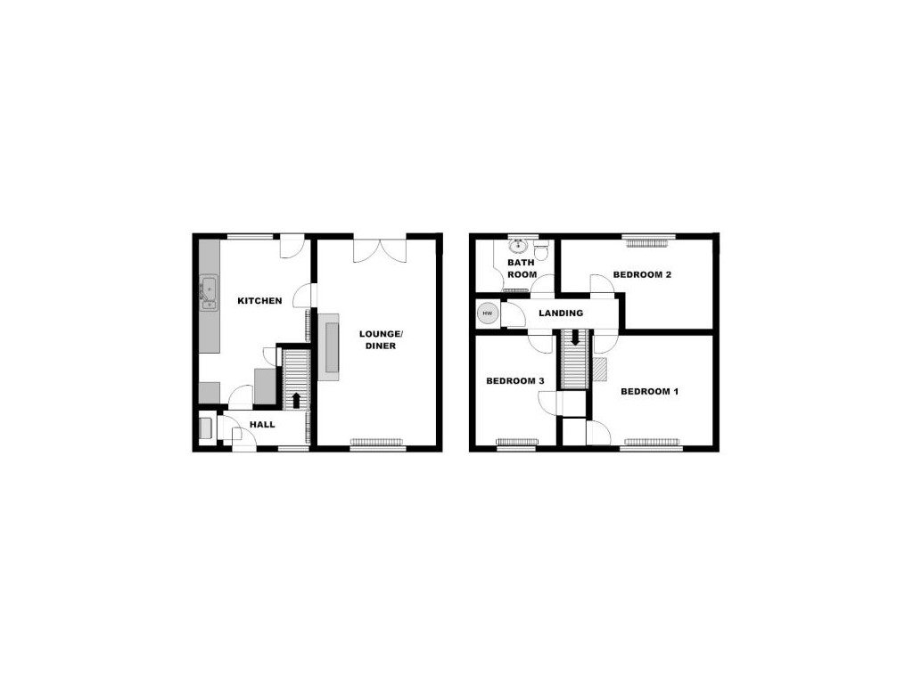 Mitchell Road, Coningsby, Lincoln LN4, 3 bedroom terraced house for