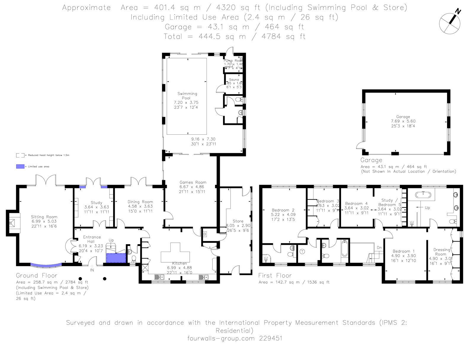 5 Bedrooms Detached house for sale in Martinsend Lane, Great Missenden, Buckinghamshire HP16