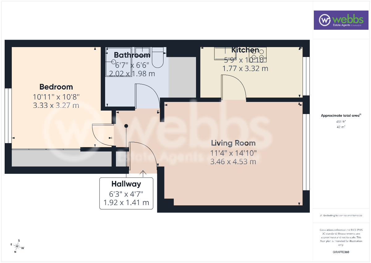 40 Ladygrove, Croydon floorplan