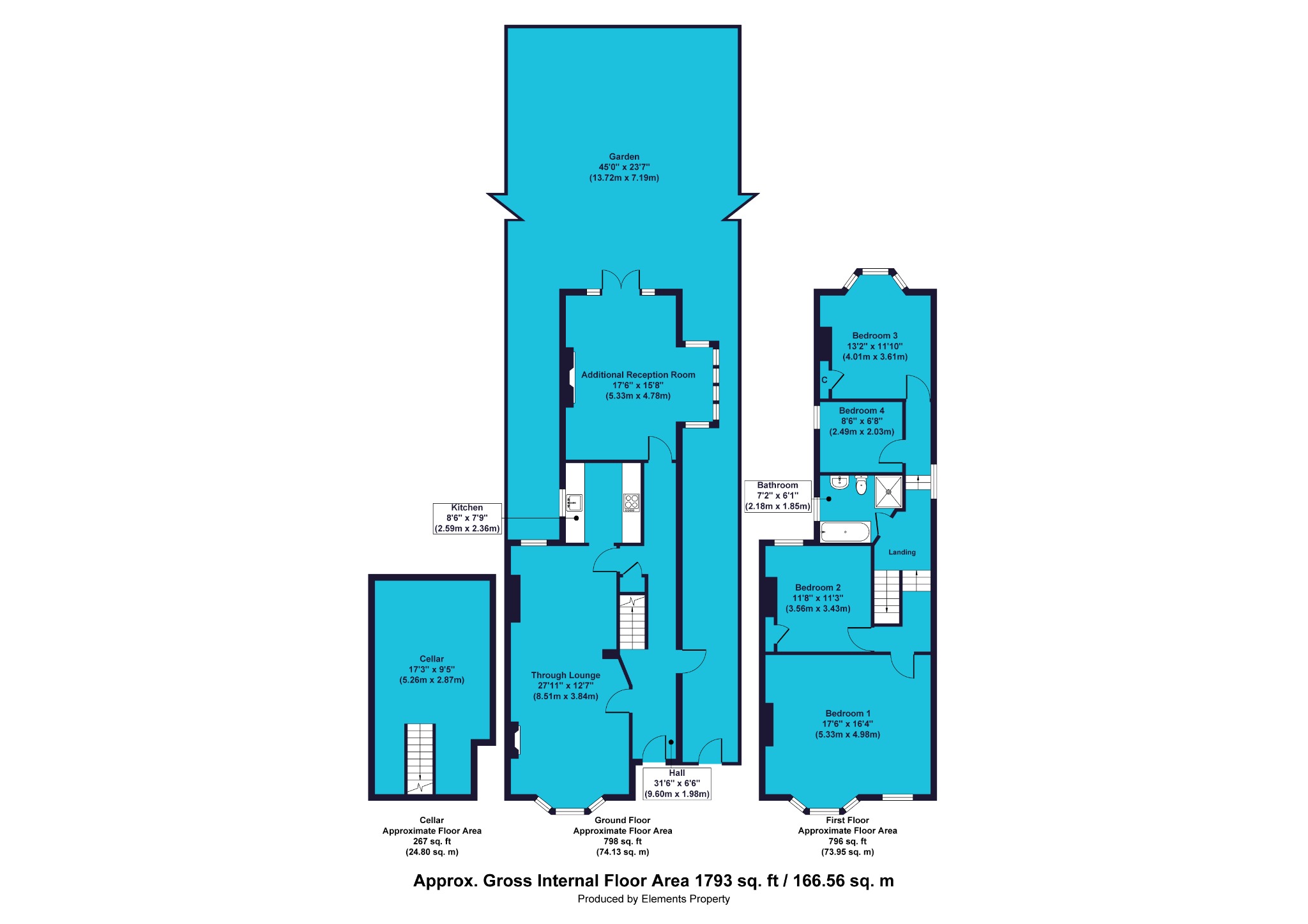 Fladgate Road, Leytonstone, London, E11 1LX floorplan