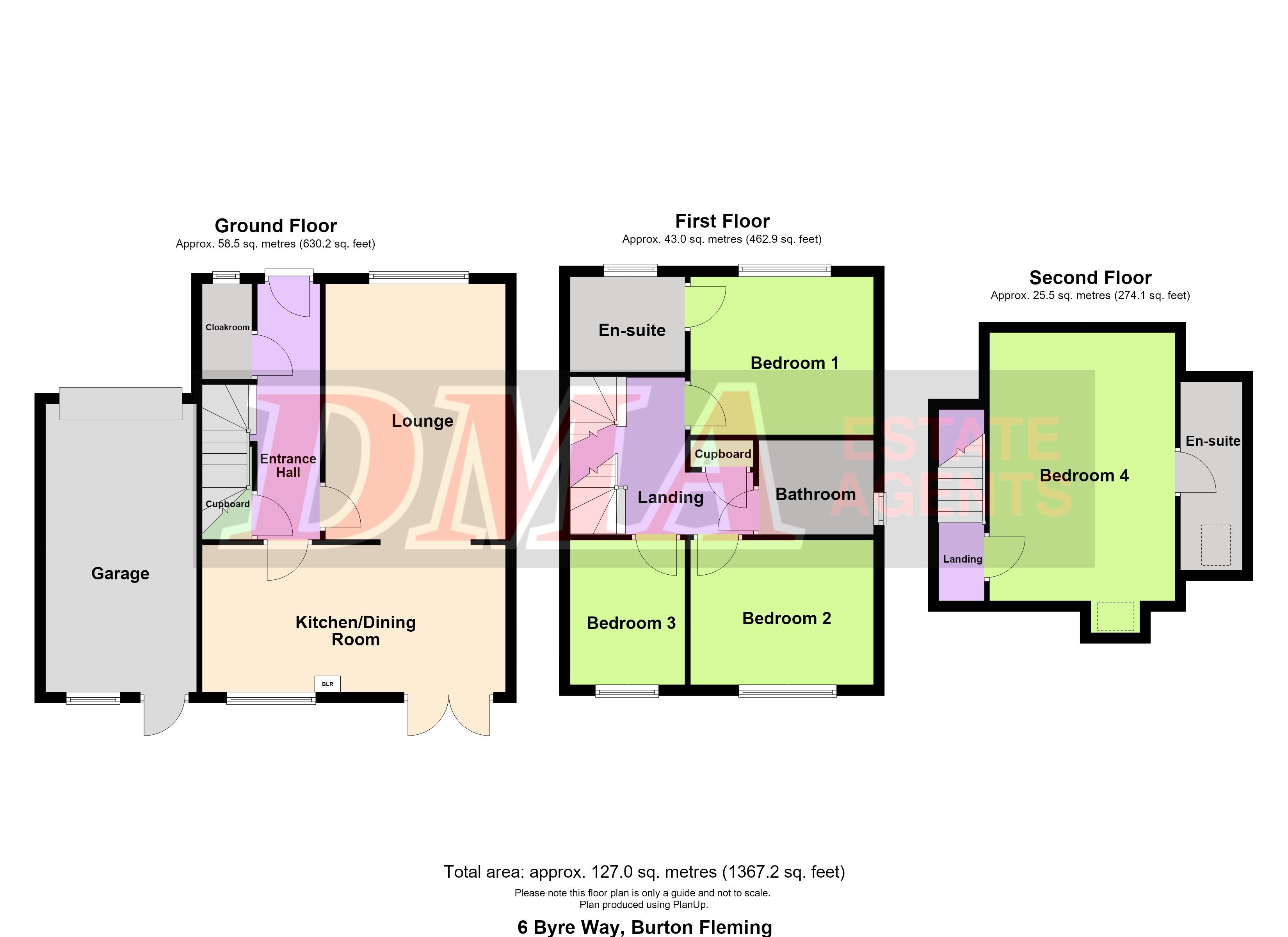 Byre Way, Burton Fleming floorplan