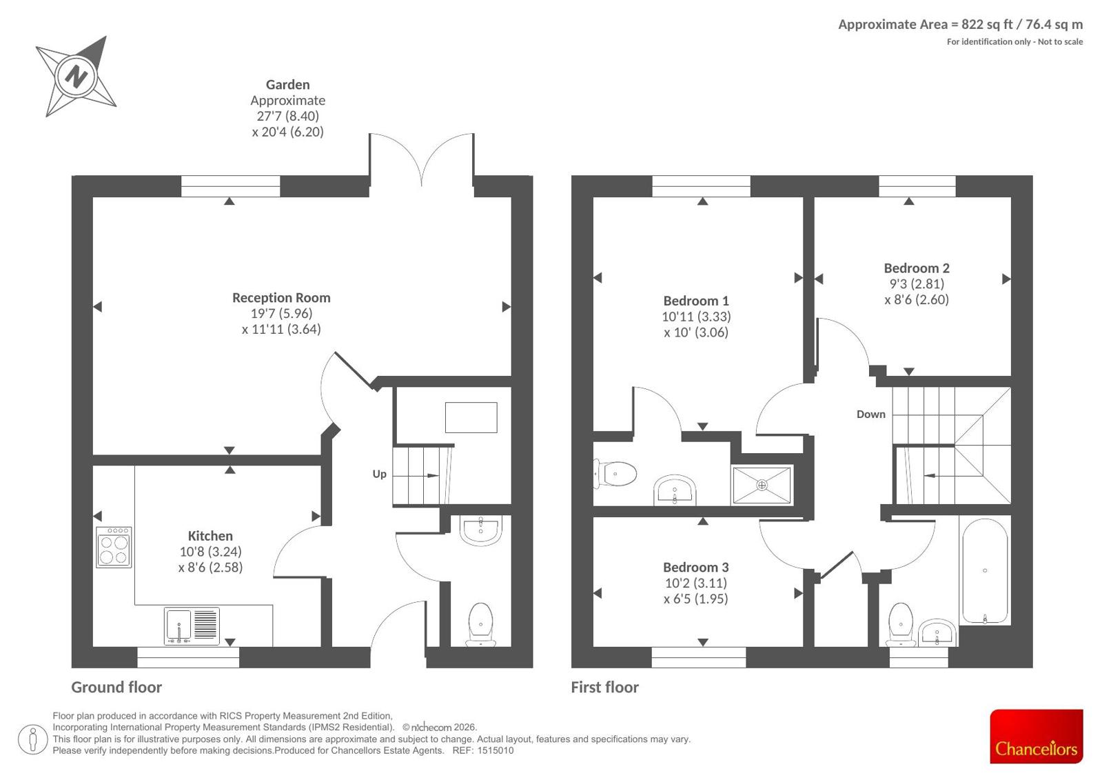 8, Pine Rise, Oxfordshire floorplan