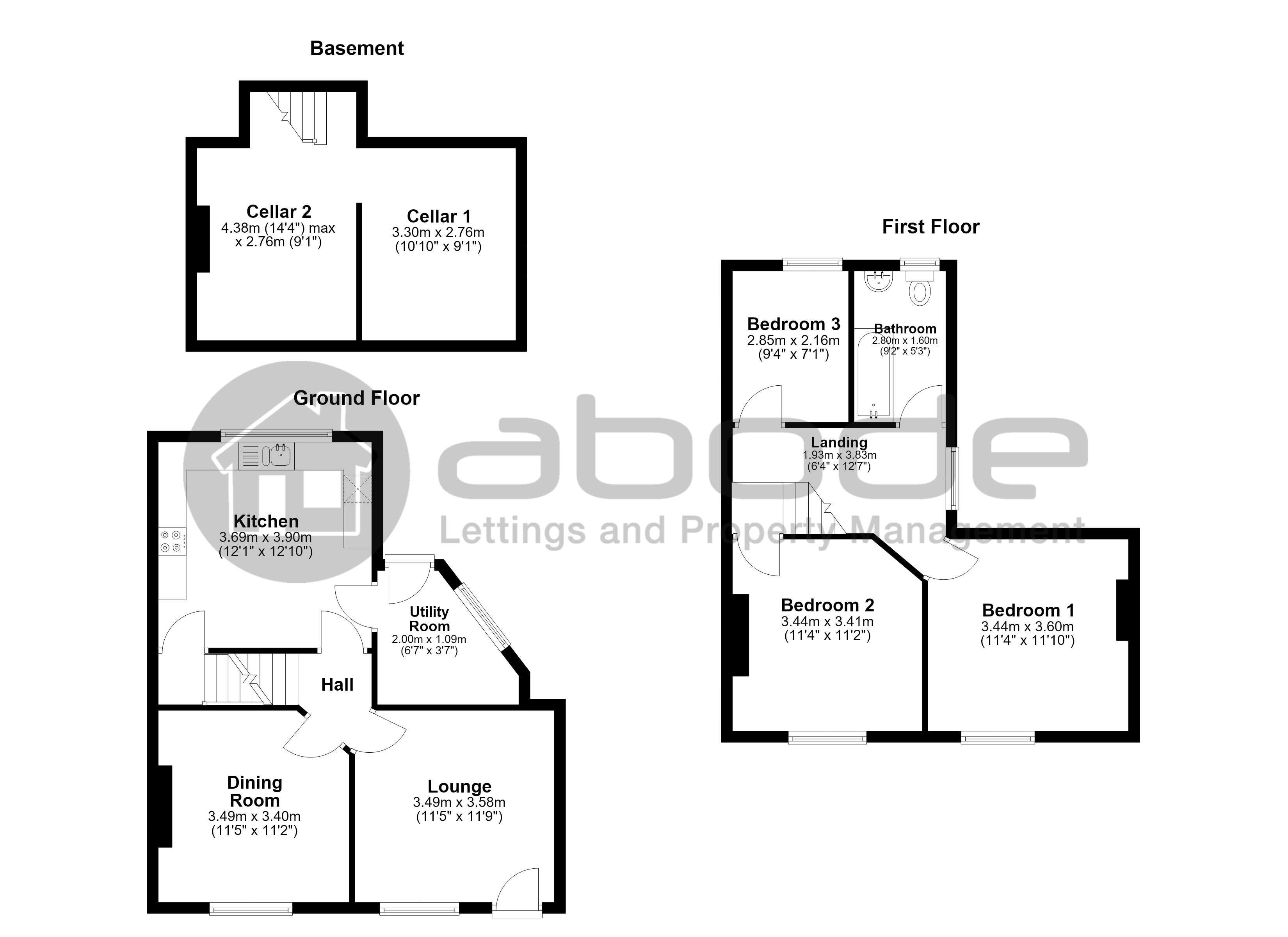 11, Dykes Lane, Sheffield floorplan