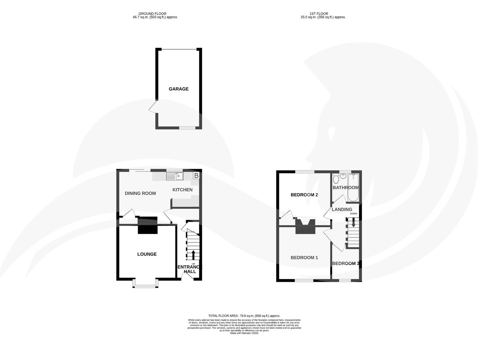 44, Athelstan Road, Faversham floorplan