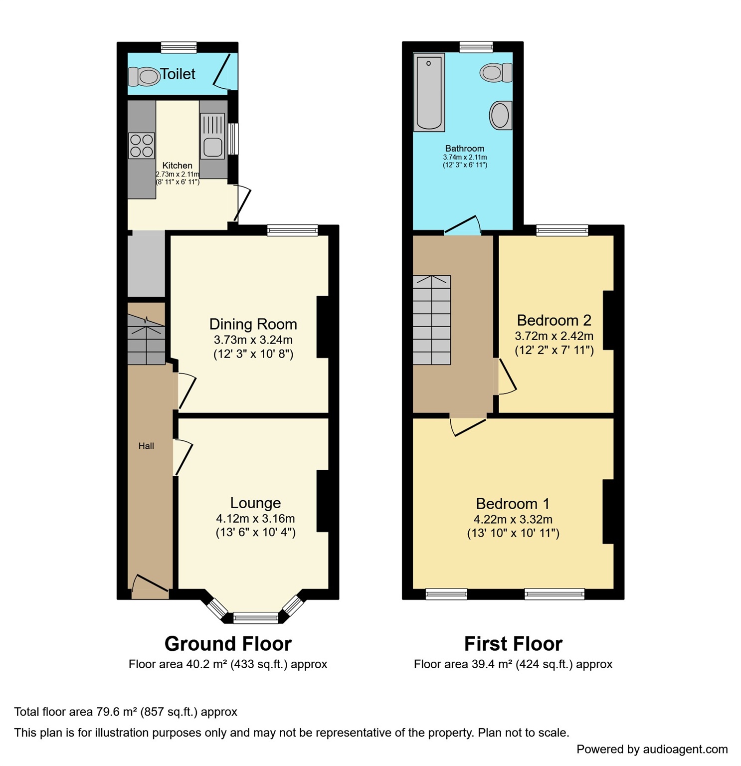 74, Wharton Road, Winsford floorplan
