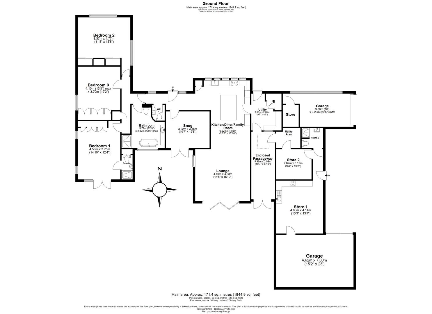 Verbridge, Harpenden Lane, Redbourn floorplan