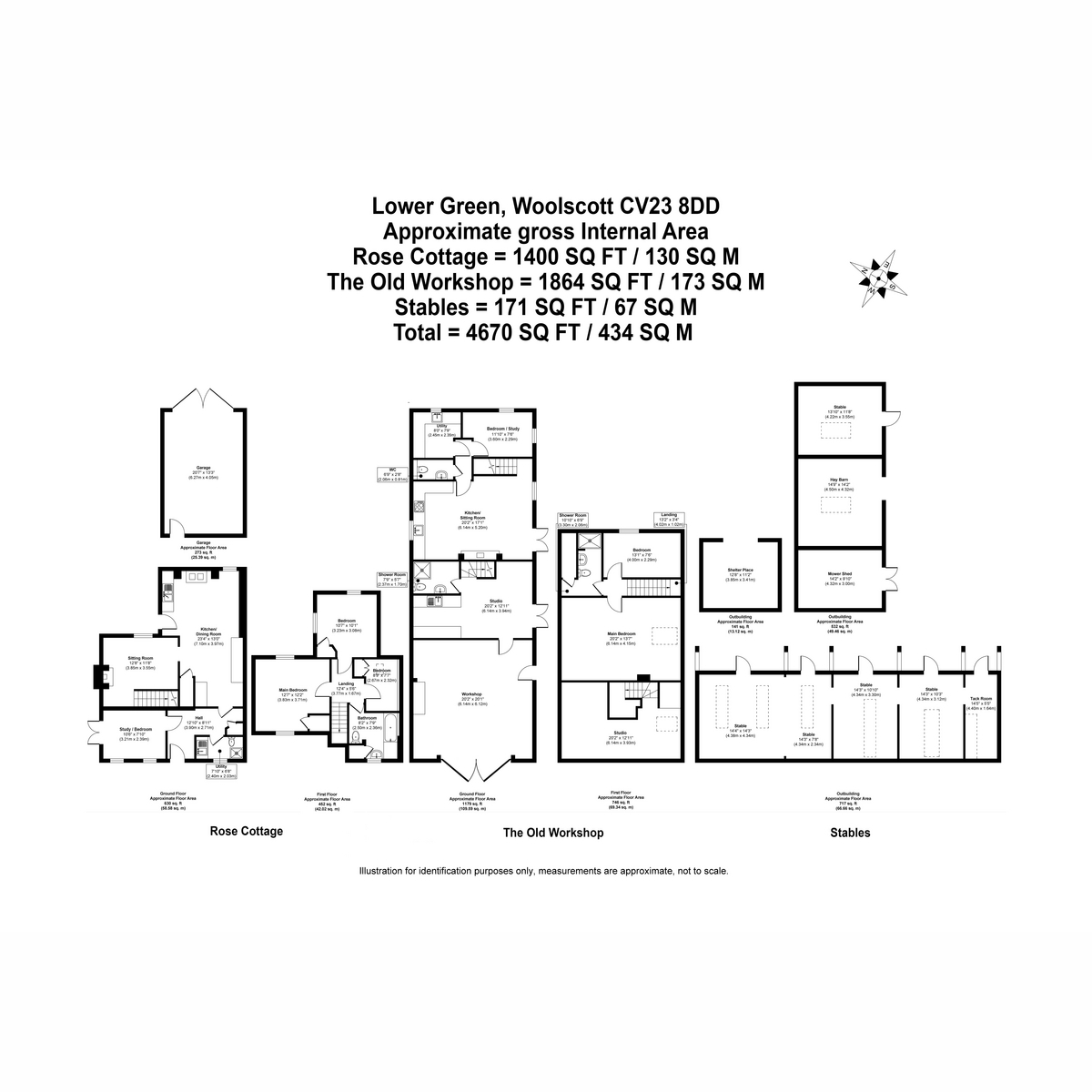 Rose Cottage, Lower Green, Rugby floorplan