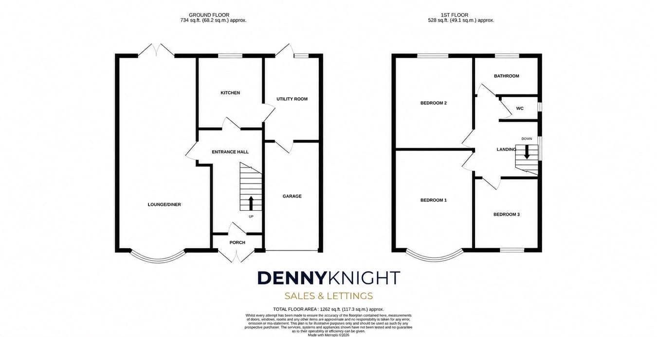 5, Grassmere Avenue, Northampton floorplan