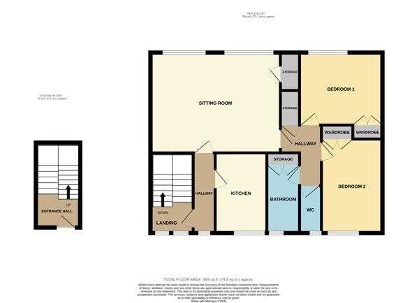 10A, Henham Road, Lowestoft floorplan