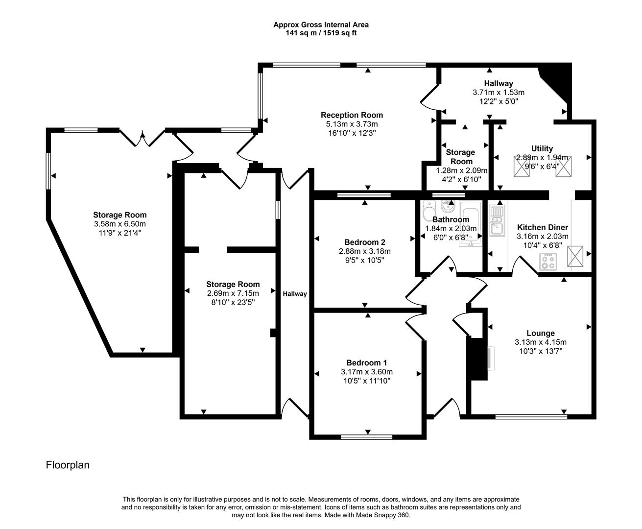 36, Hillcroft, Haverfordwest floorplan