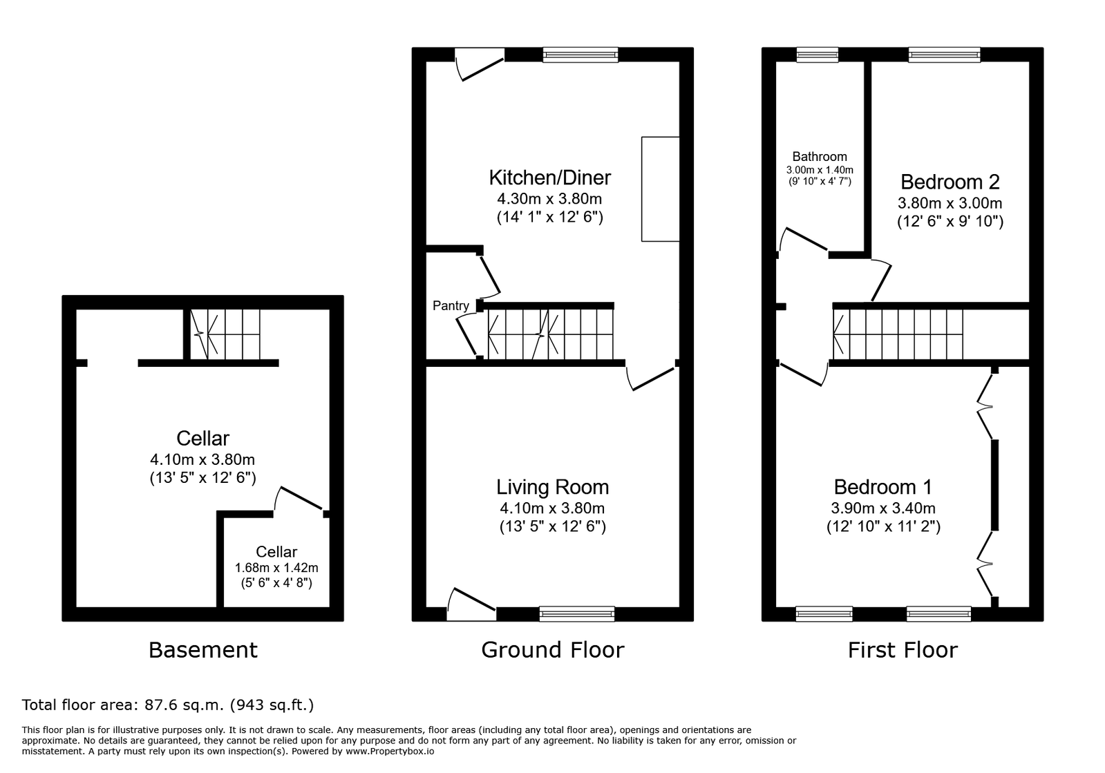 100, Cliff Road, Wakefield floorplan