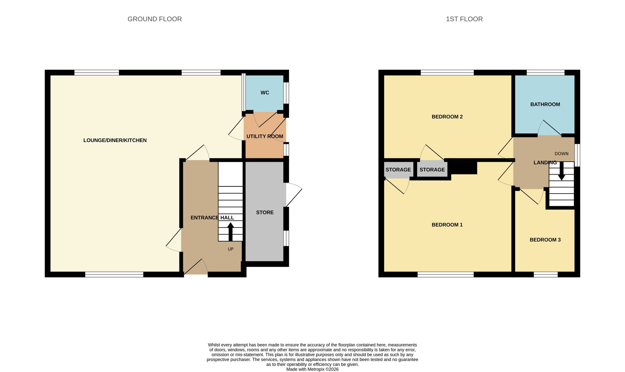 11 Dale Garth, Scarborough floorplan