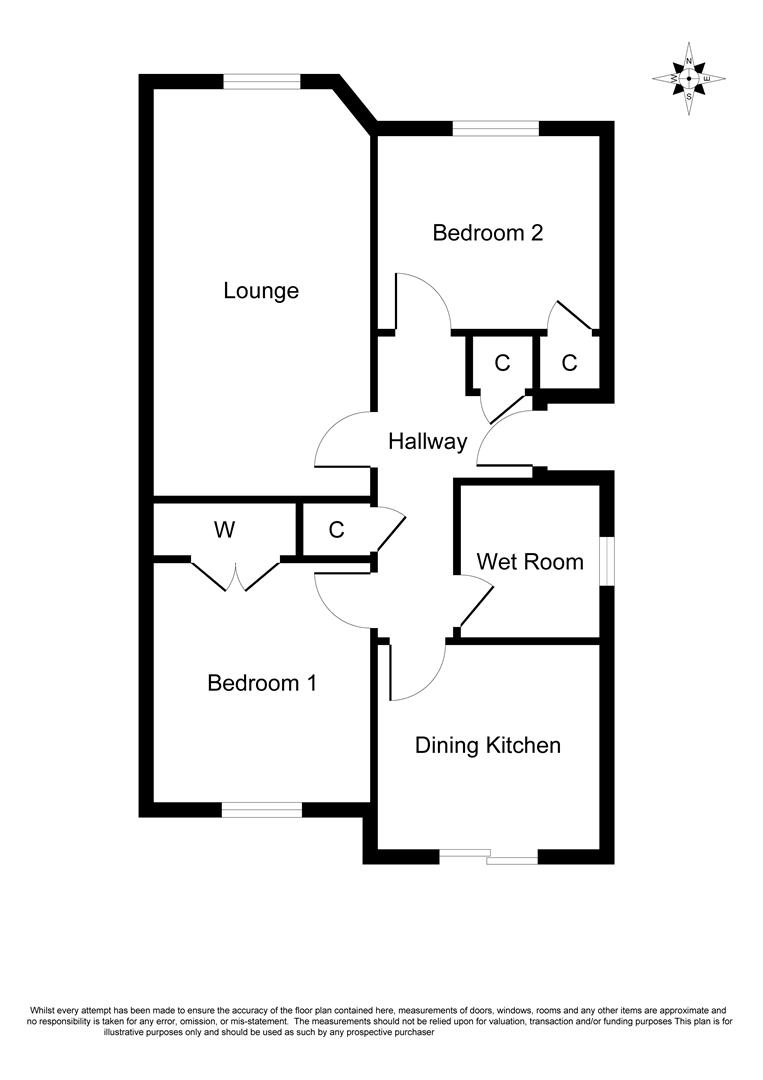 4, Farquhar Street, Hopeman floorplan