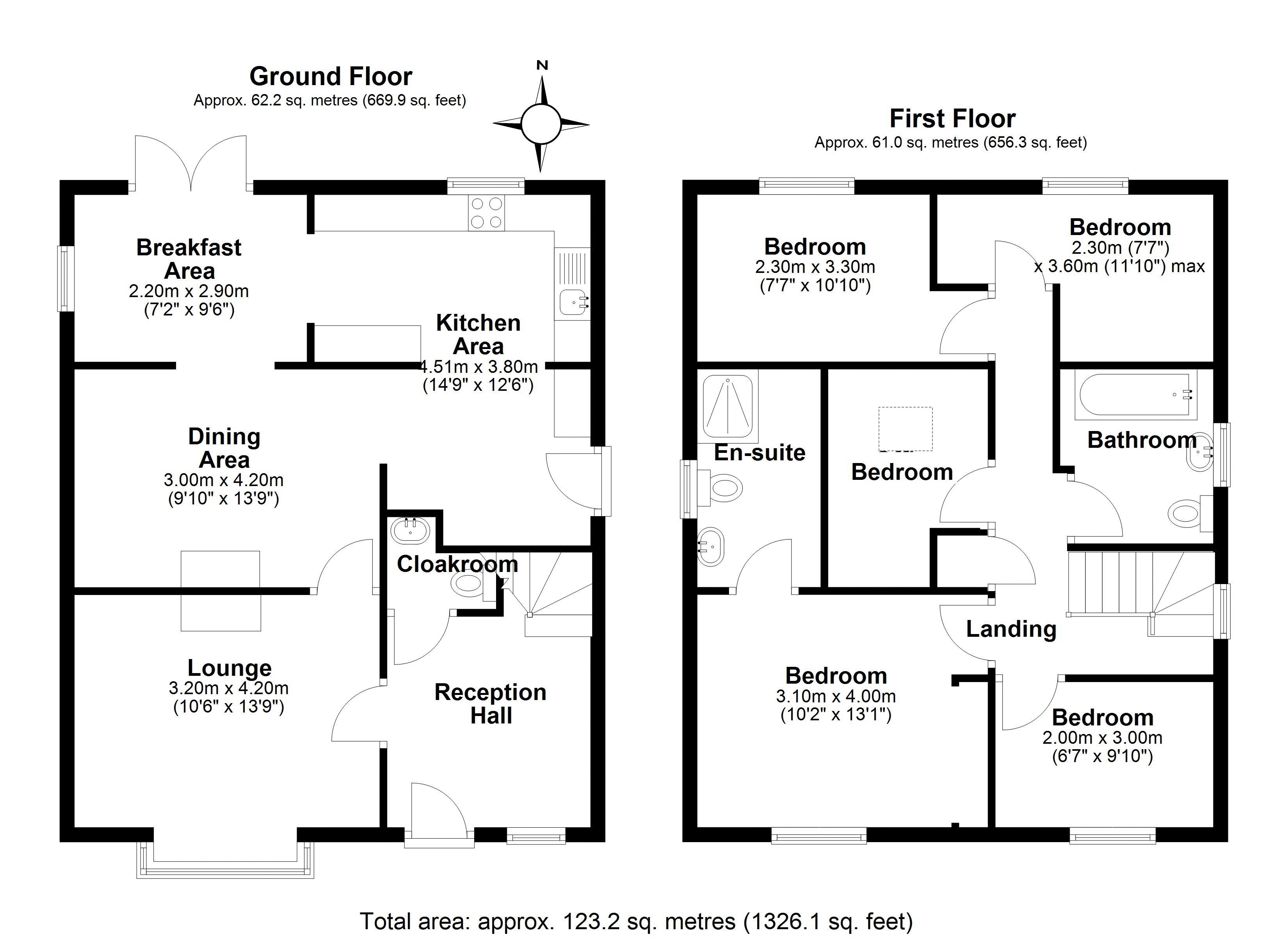 6, The Close, Telford floorplan
