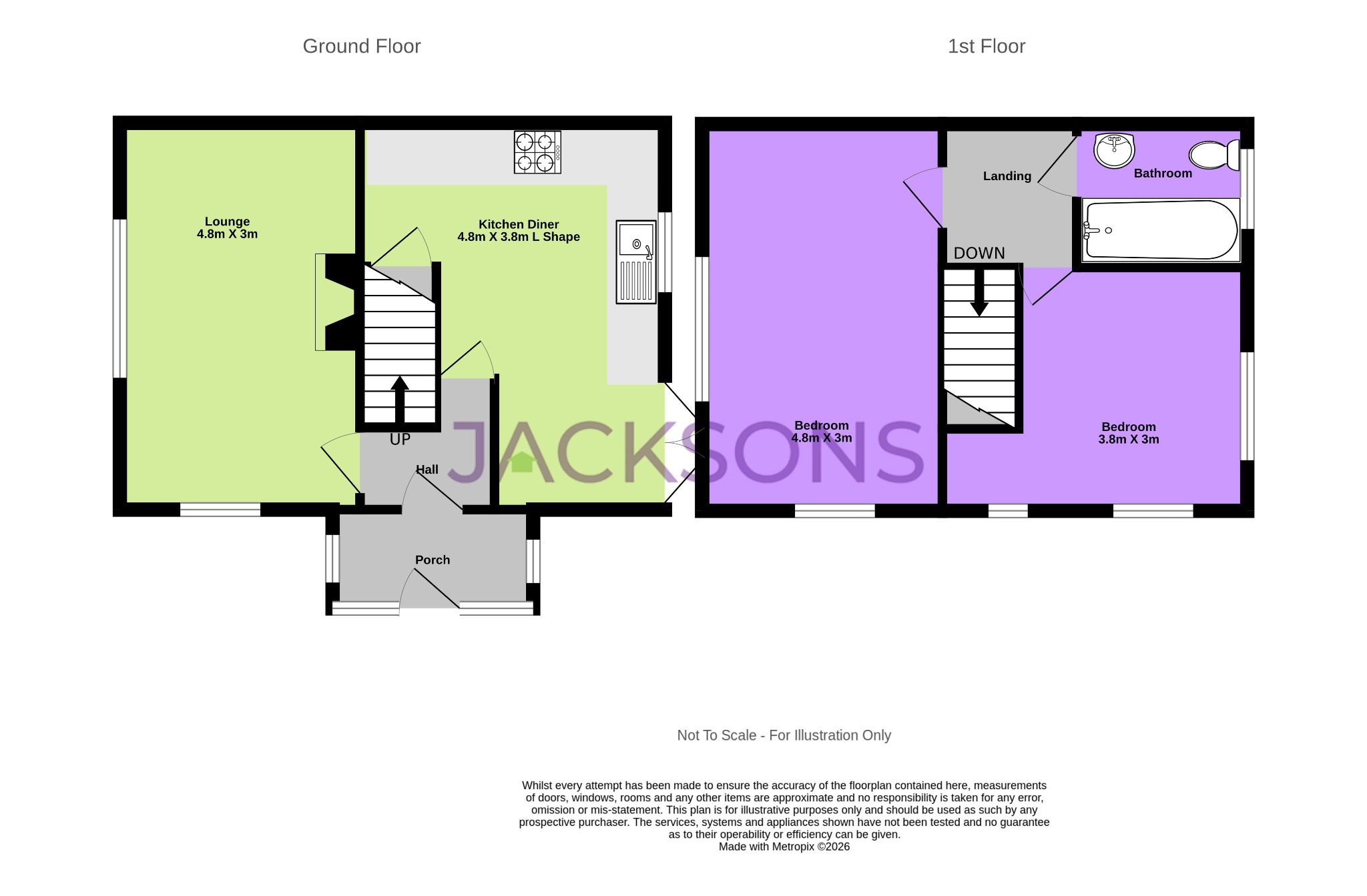 260 Beechings Way, Twydall, Kent floorplan