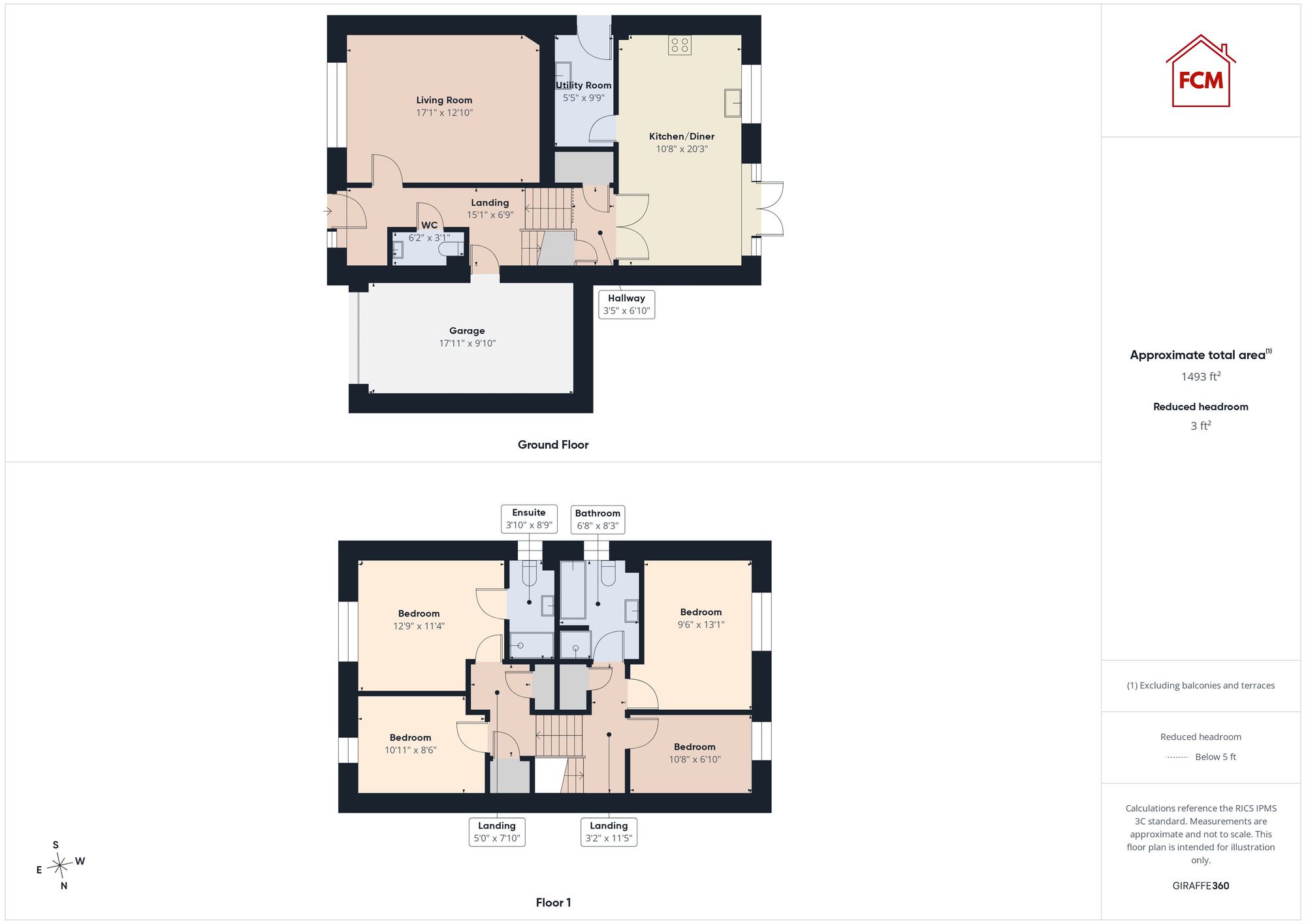 30 The Meadows, Workington floorplan