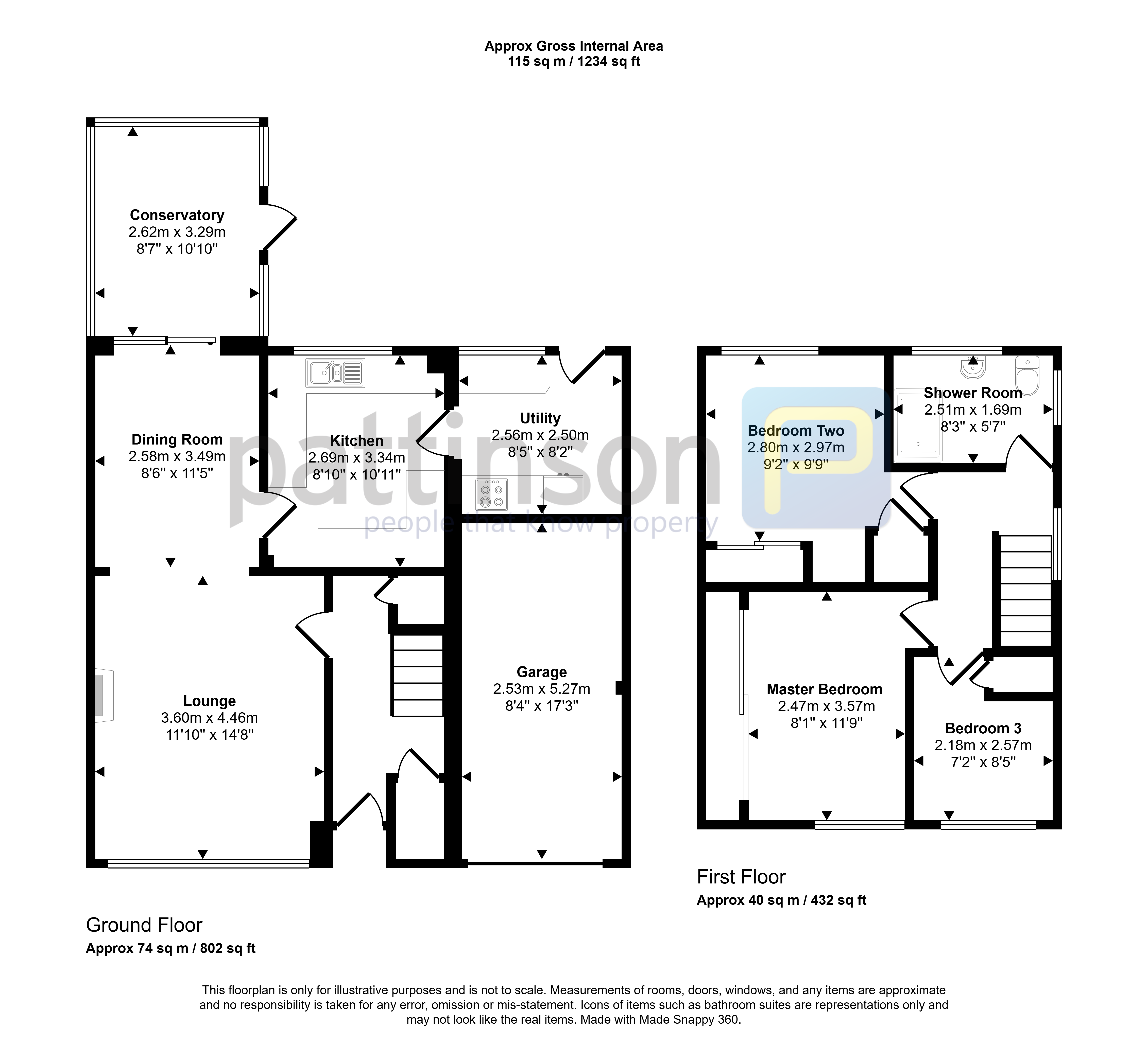27, Tweed Avenue, Morpeth floorplan