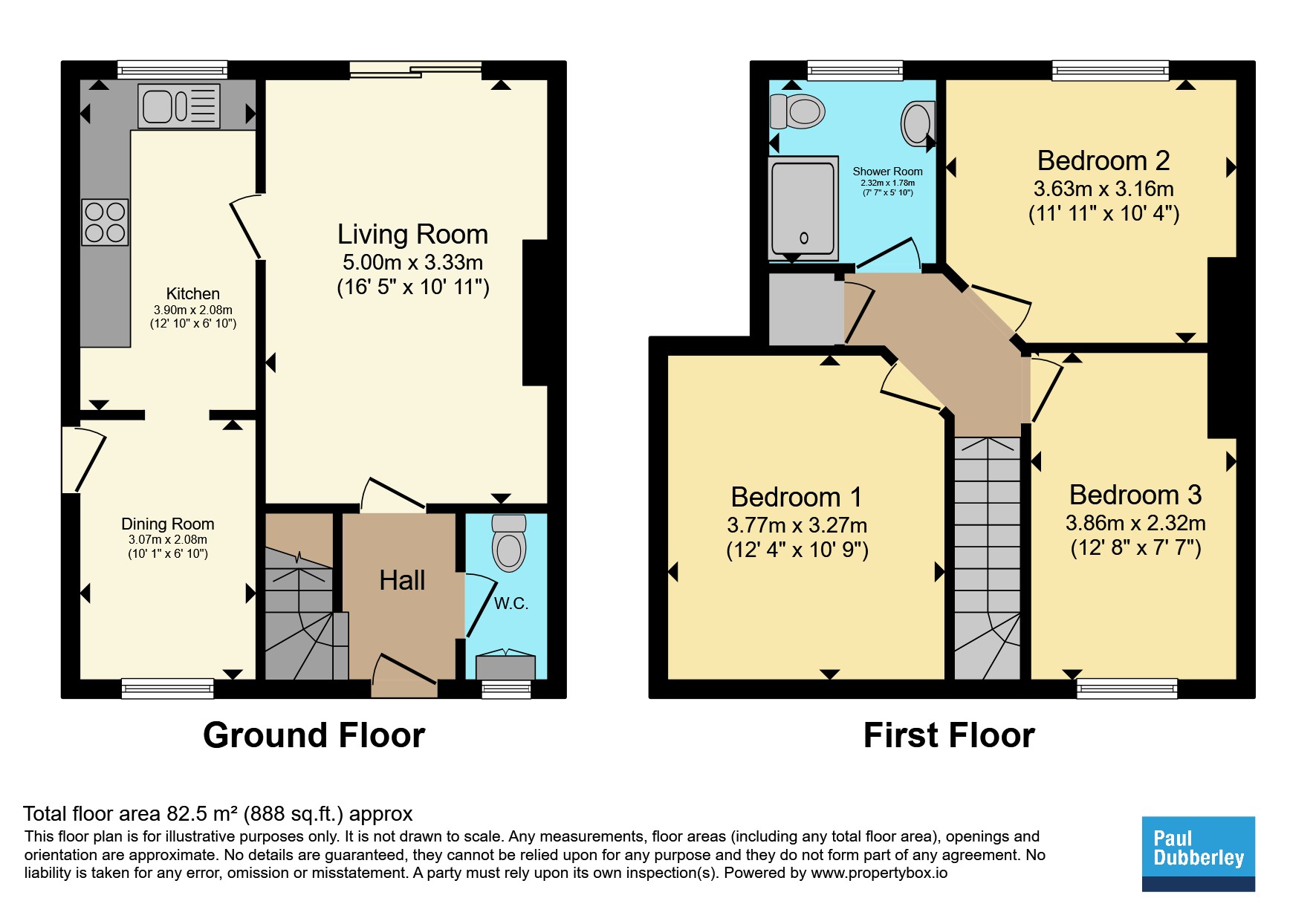 75, Tame Road, Tipton floorplan