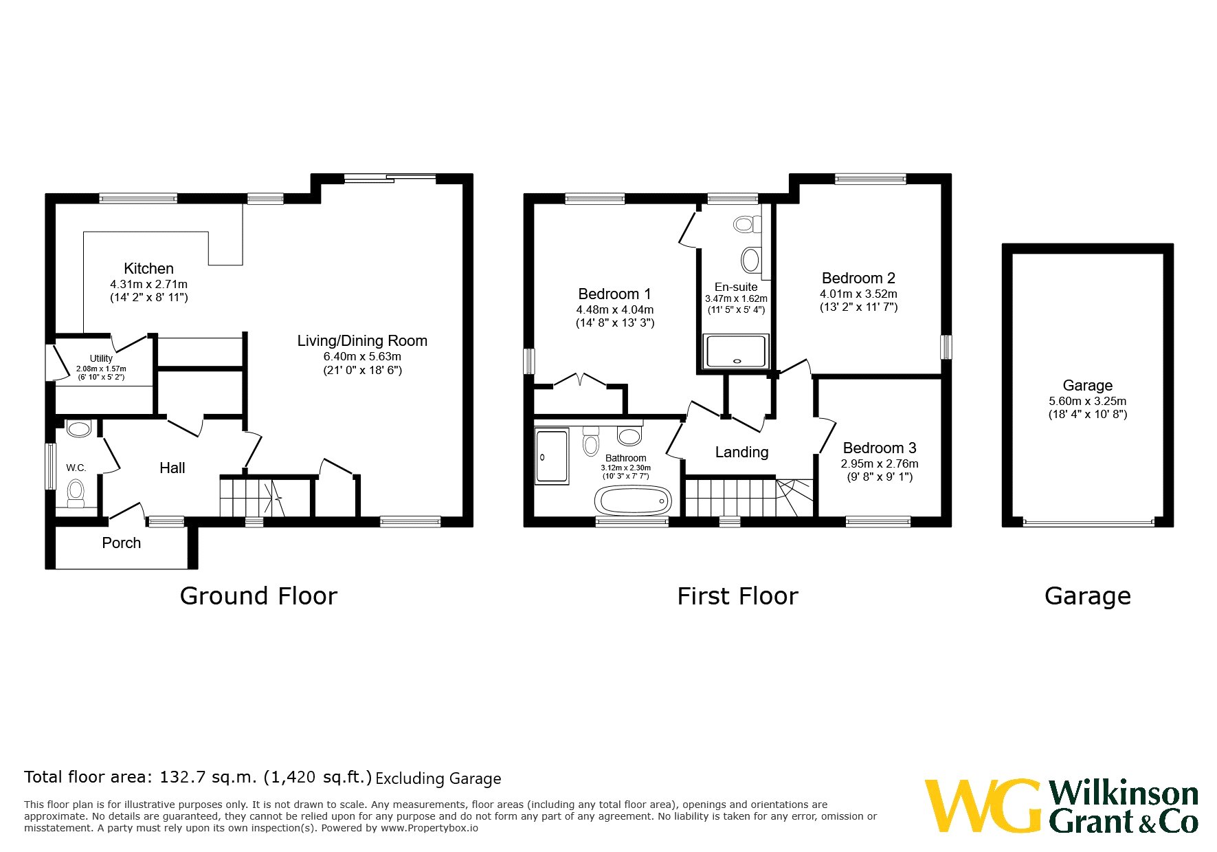 11, Edmunds Way, Exeter floorplan