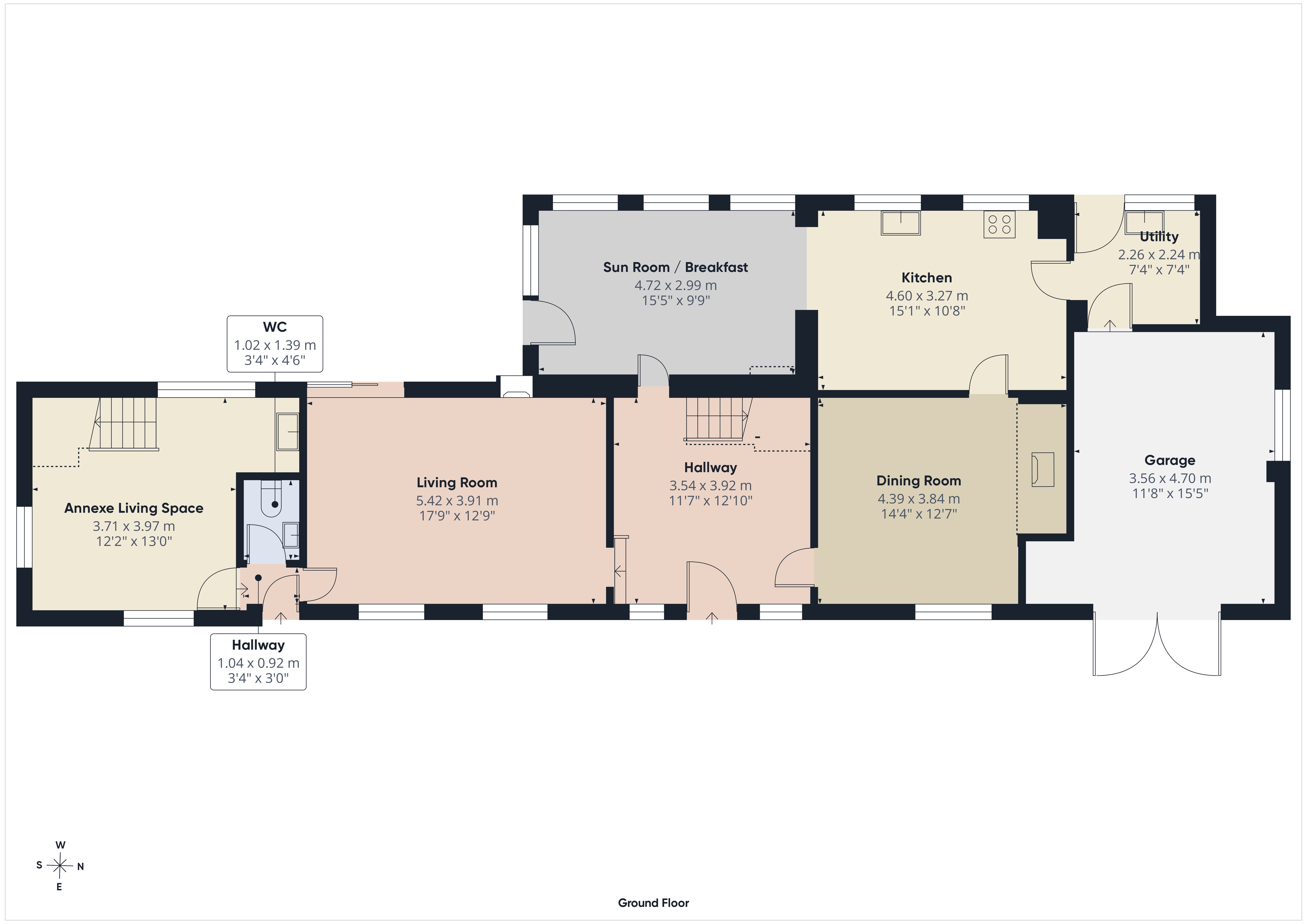 The Cottage, Bowers Lane,, Peterstow, Herefordshire floorplan