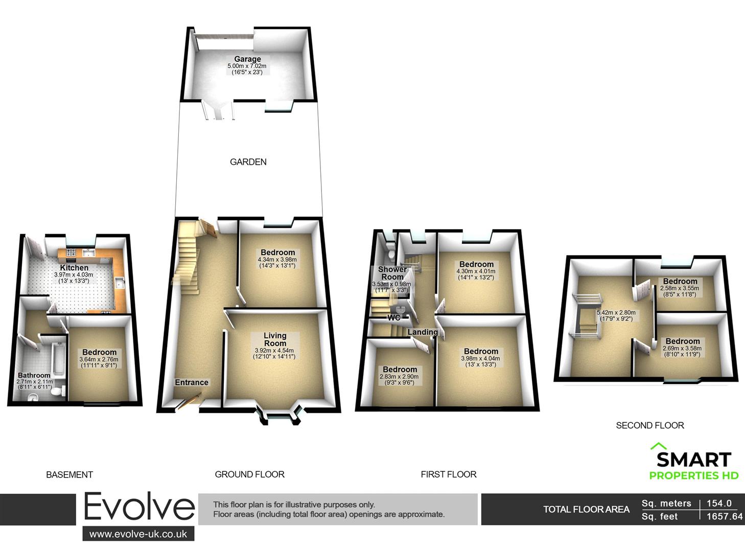 68, Bradford Road, Huddersfield floorplan