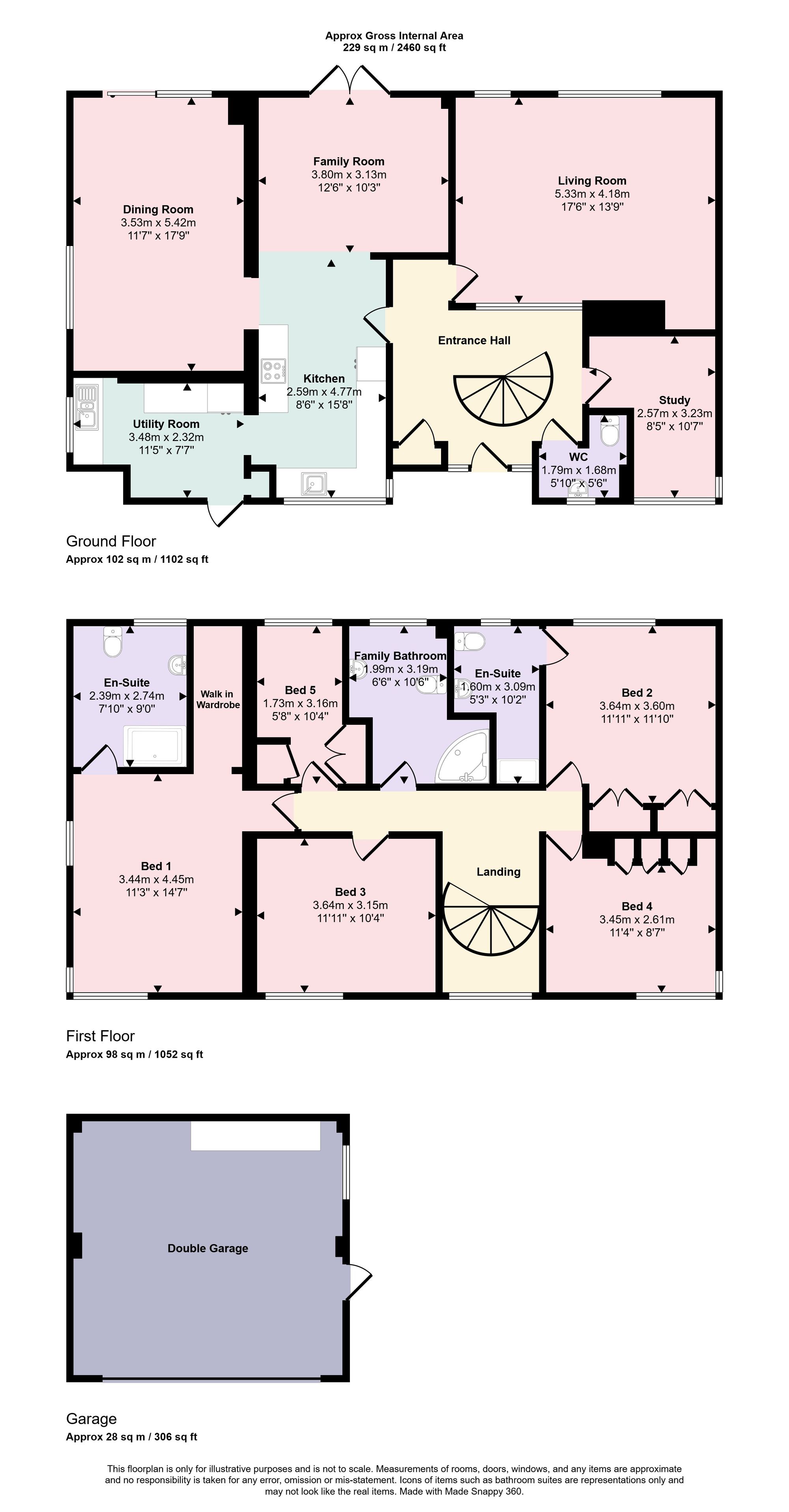 7 Hamblewood, Southampton floorplan