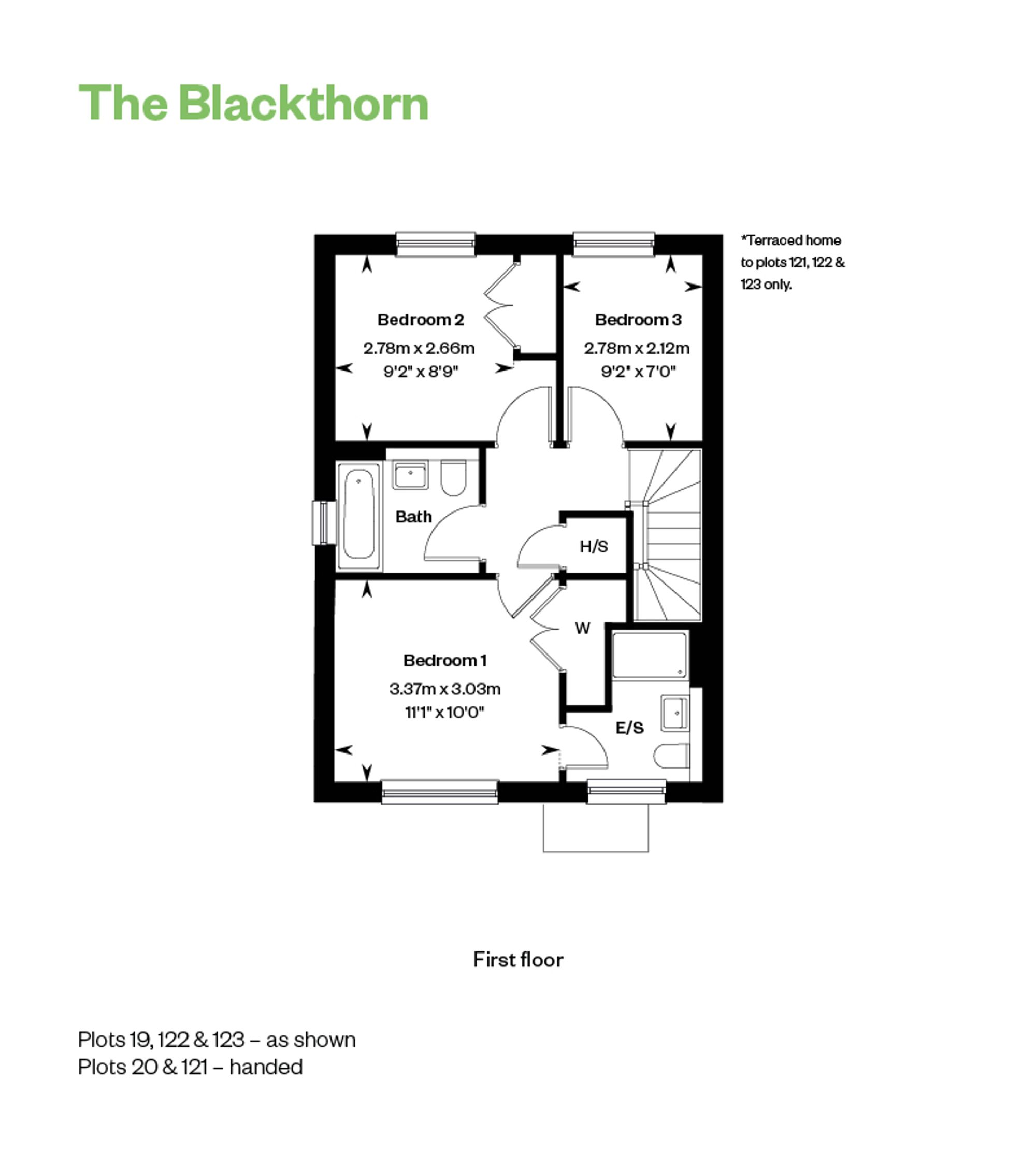 Plot 20, Himley Village, Bicester floorplan