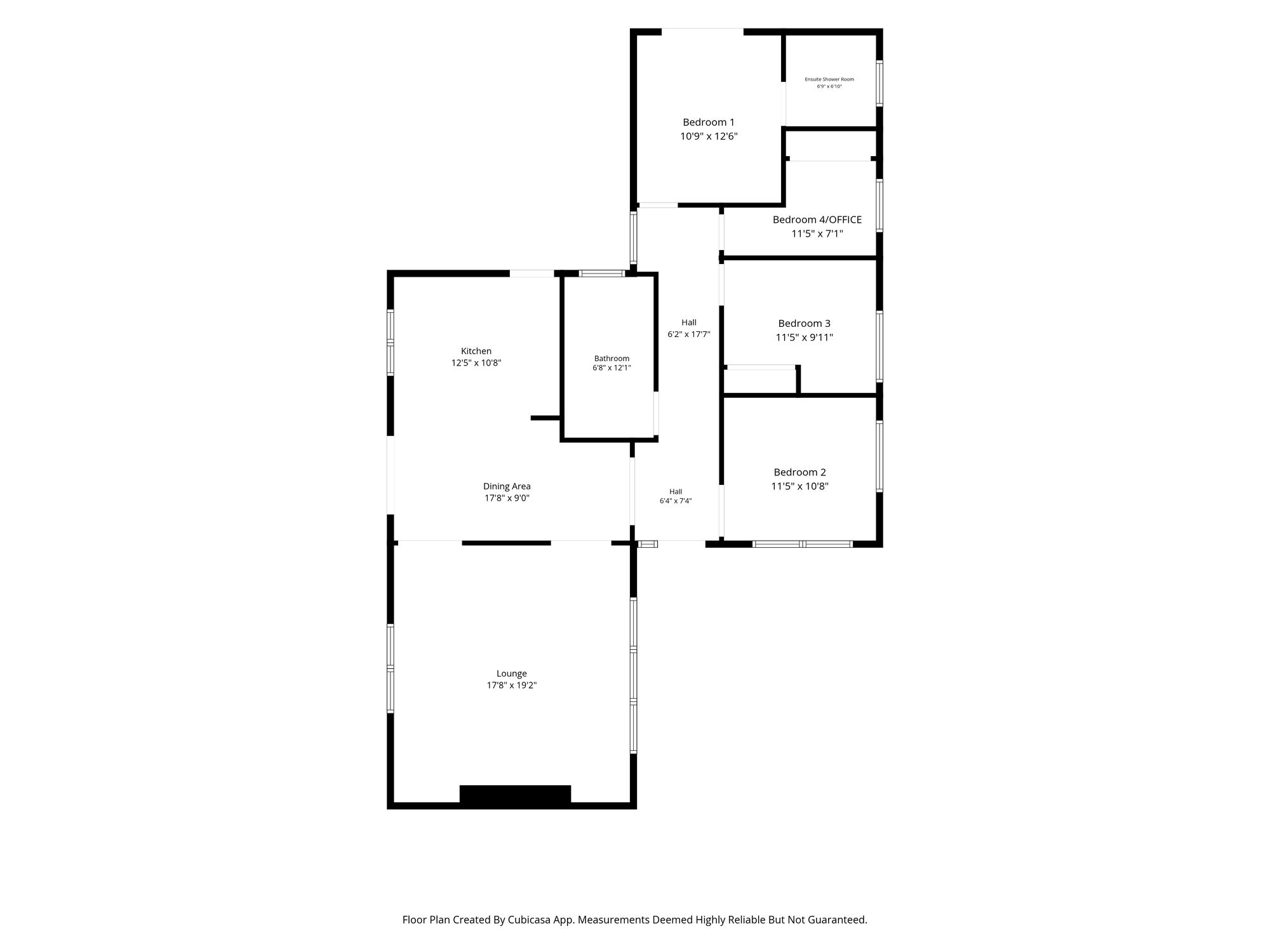 Doonbank Cottage Cedar Terrace, Ayr floorplan
