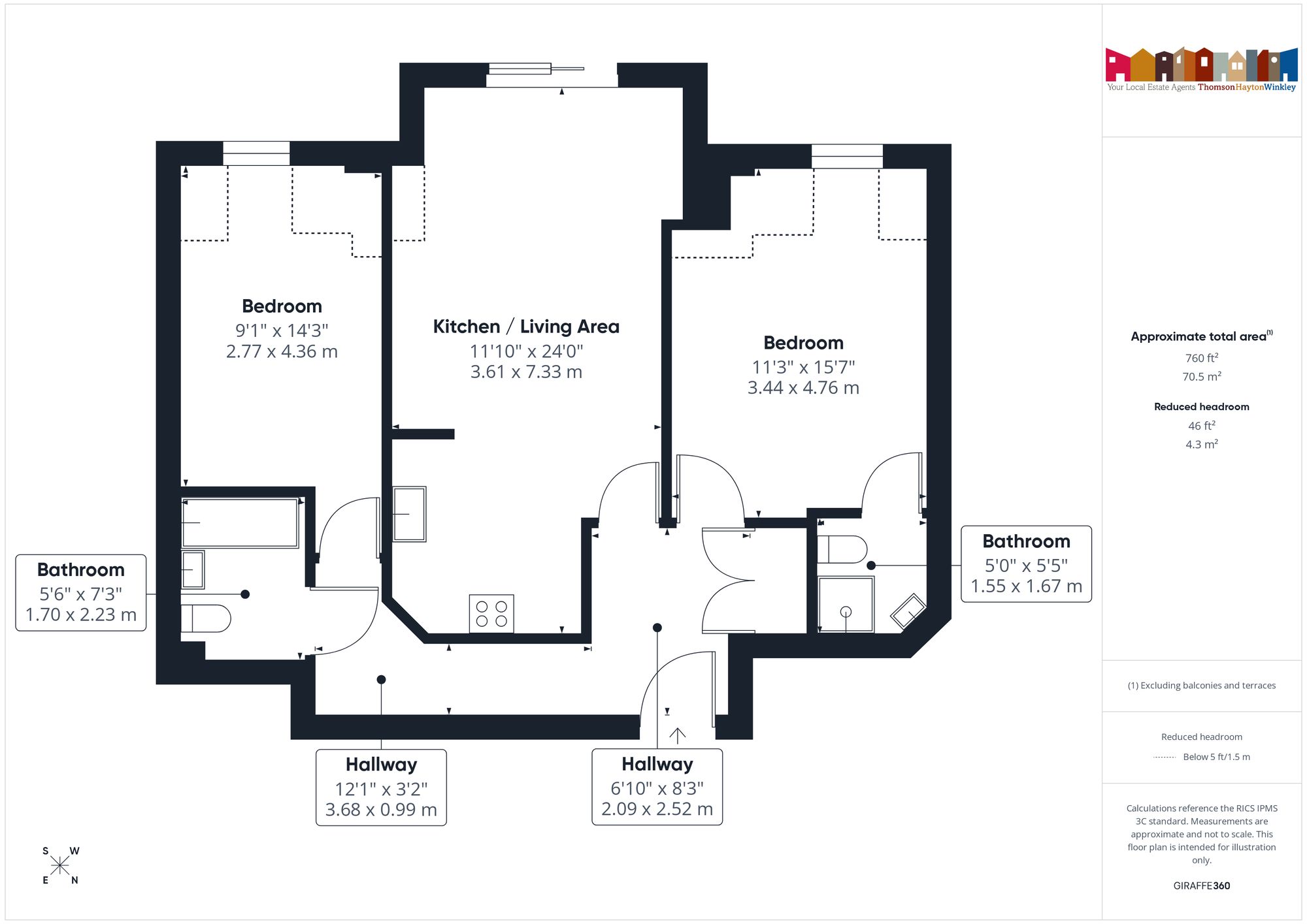 324 Riverside Place, Kendal floorplan