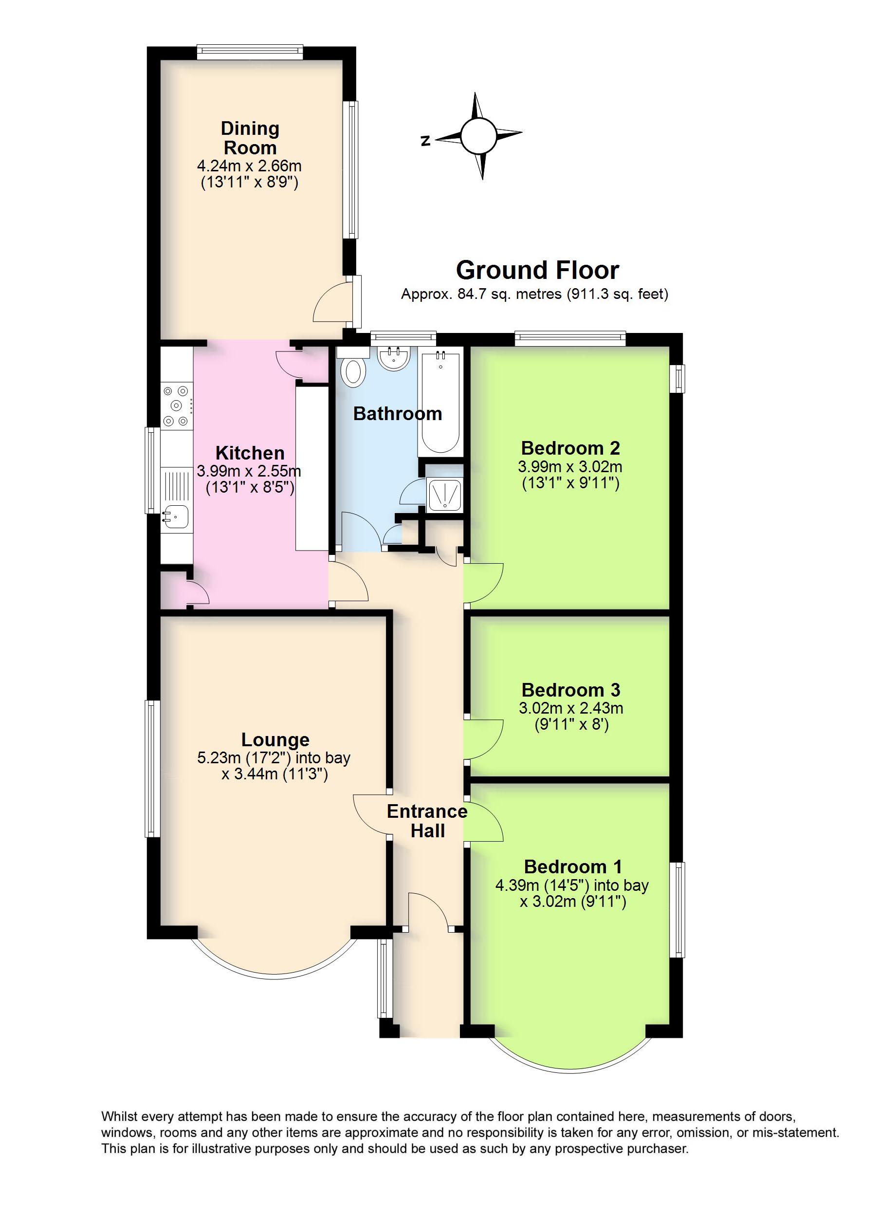 Lynchmere Avenue, North Lancing, West Sussex BN15, 3 bedroom bungalow for sale 61698963