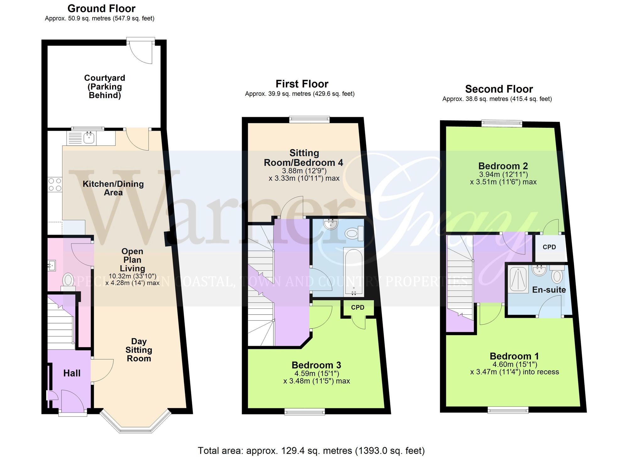 4a West Cross, Tenterden floorplan