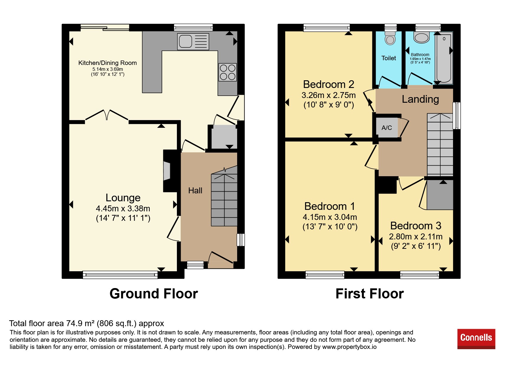 10, Sherborne Road, Peterborough floorplan