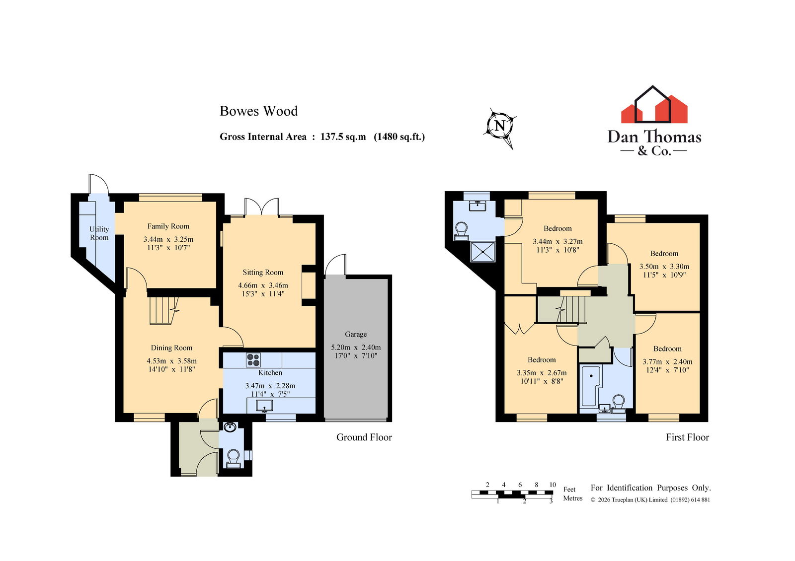 13, Bowes Wood, Longfield floorplan