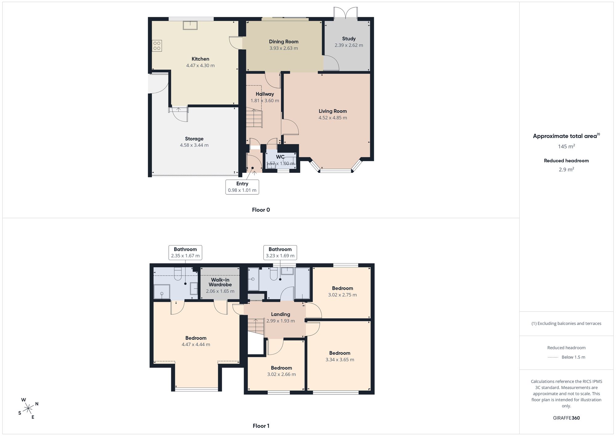 2 Greener Court, Prudhoe floorplan