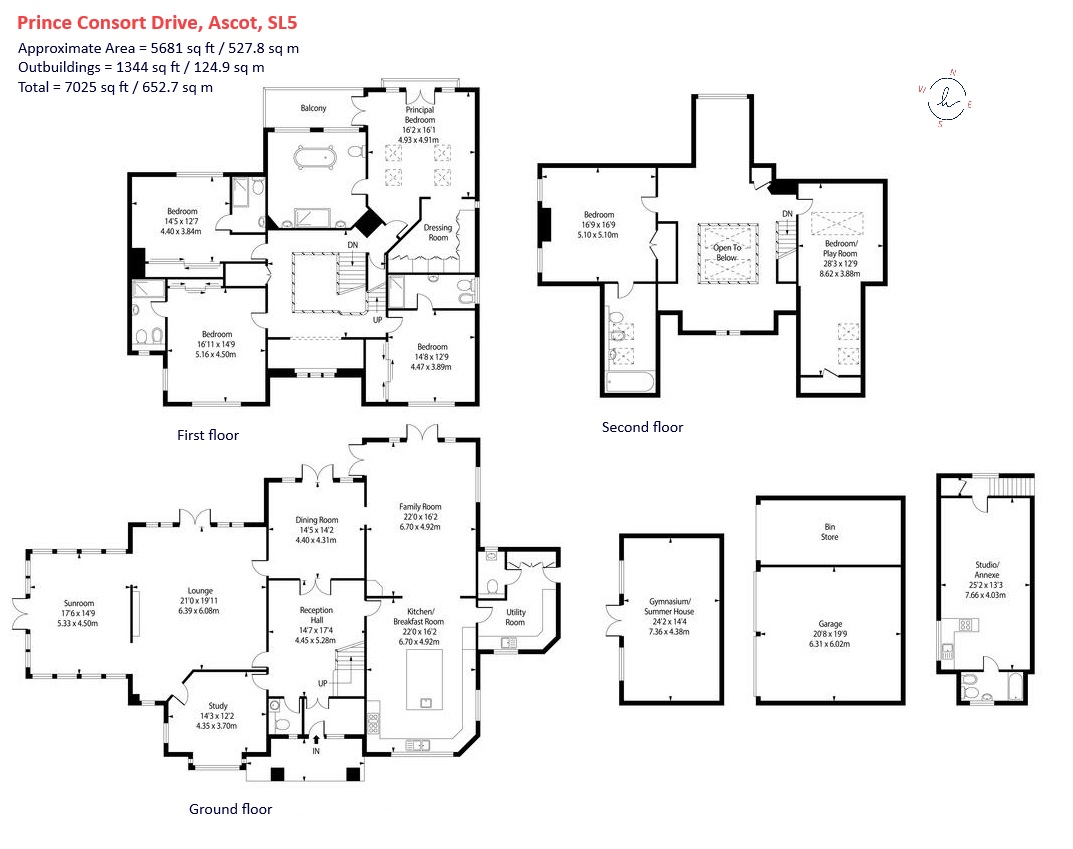 Quoin, 36, Prince Consort Drive, Ascot floorplan