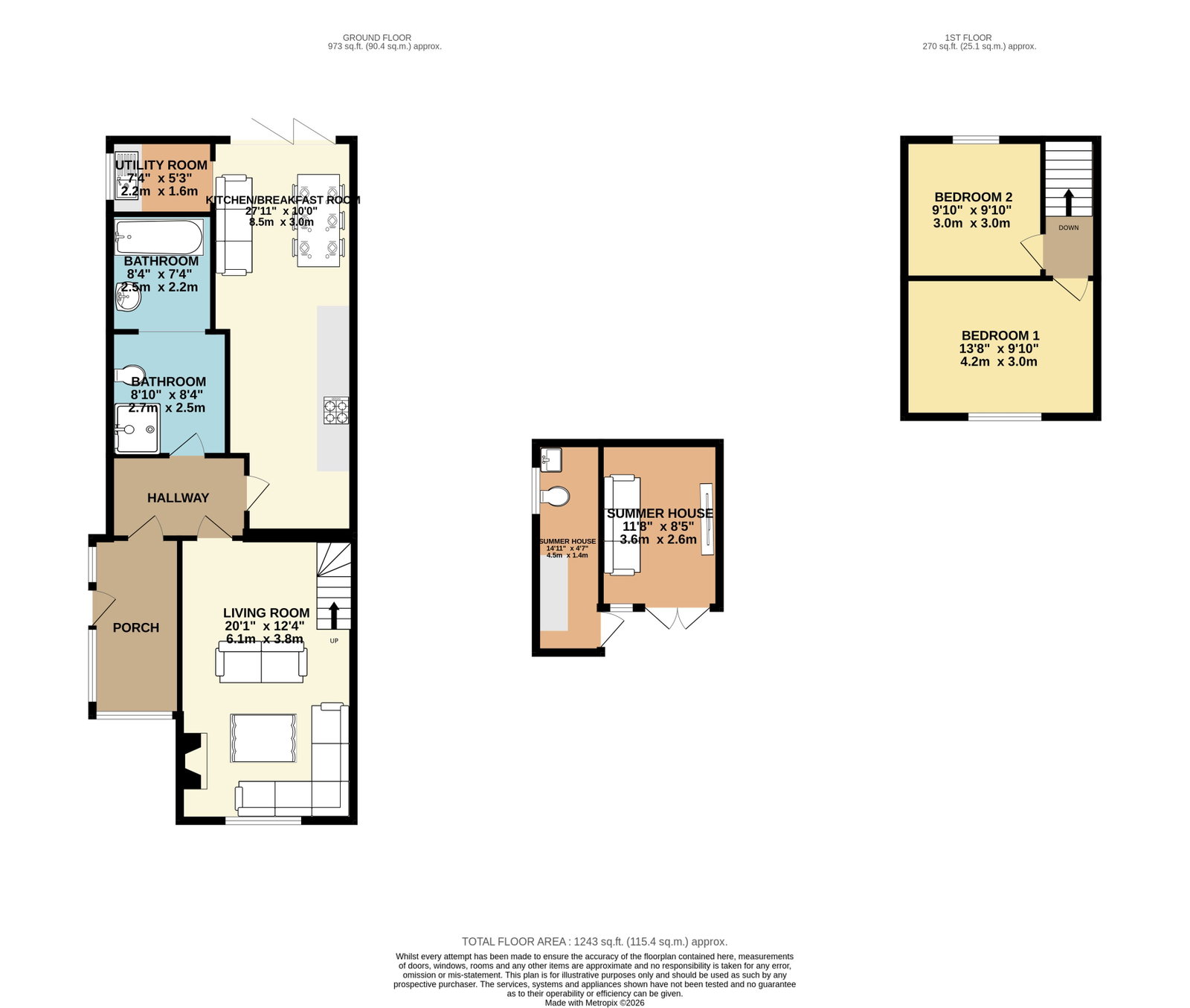 337, Low Road, Wisbech floorplan