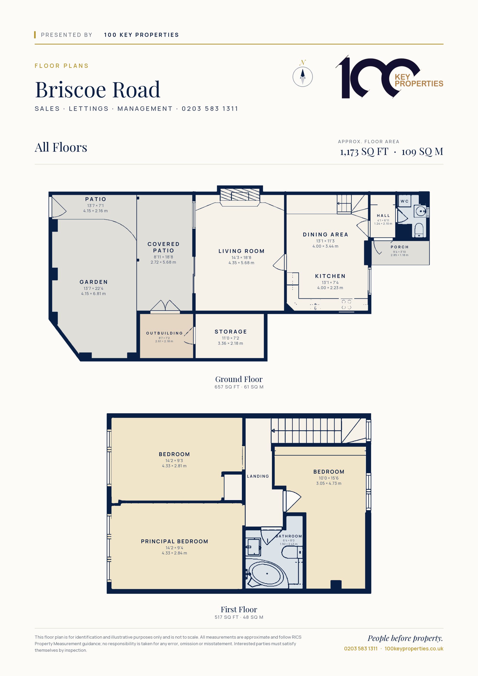 14 Briscoe Road, Basildon floorplan