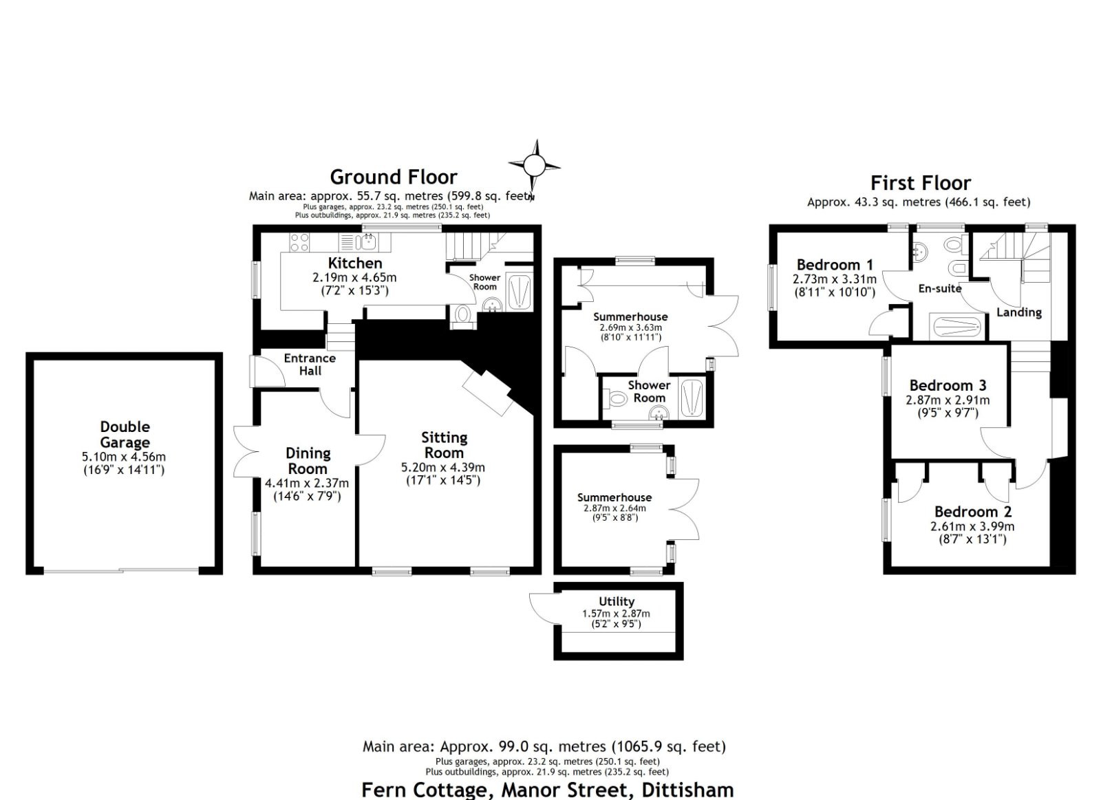 Fern Cottage,, Manor Street, Dartmouth floorplan