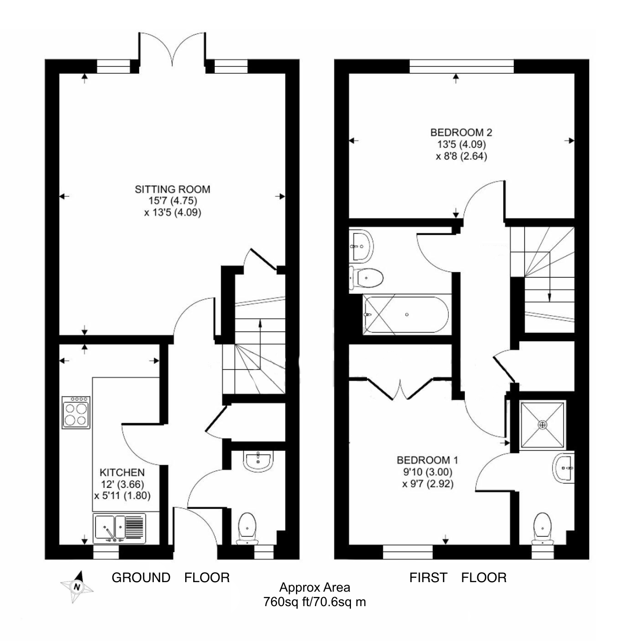 Lillywhite Road, Chichester floorplan