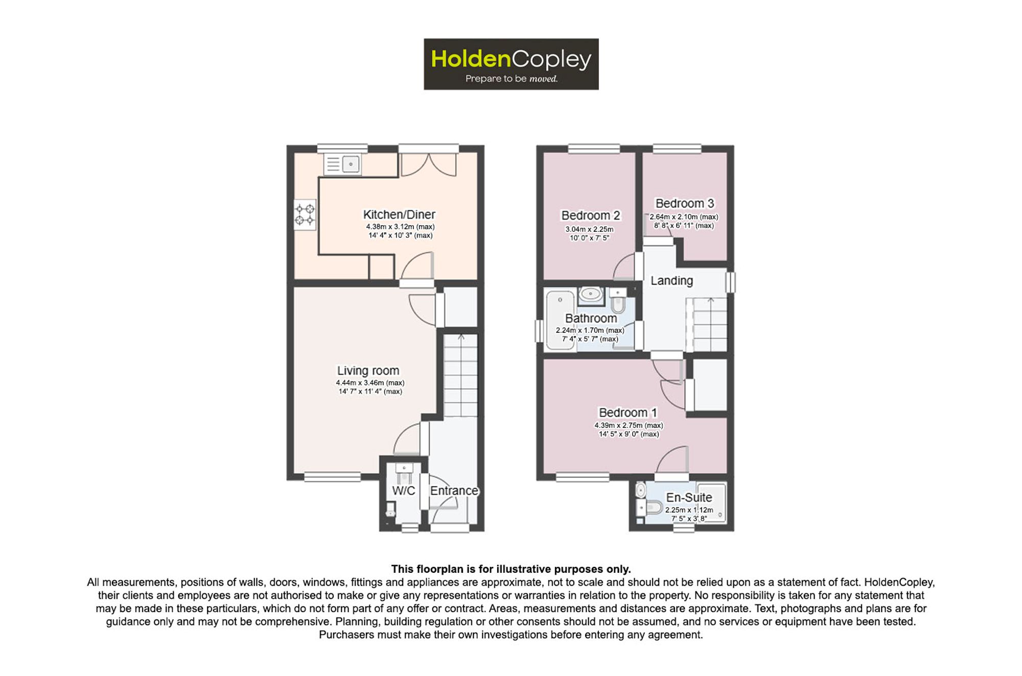 51 Portland Road, Nottingham floorplan