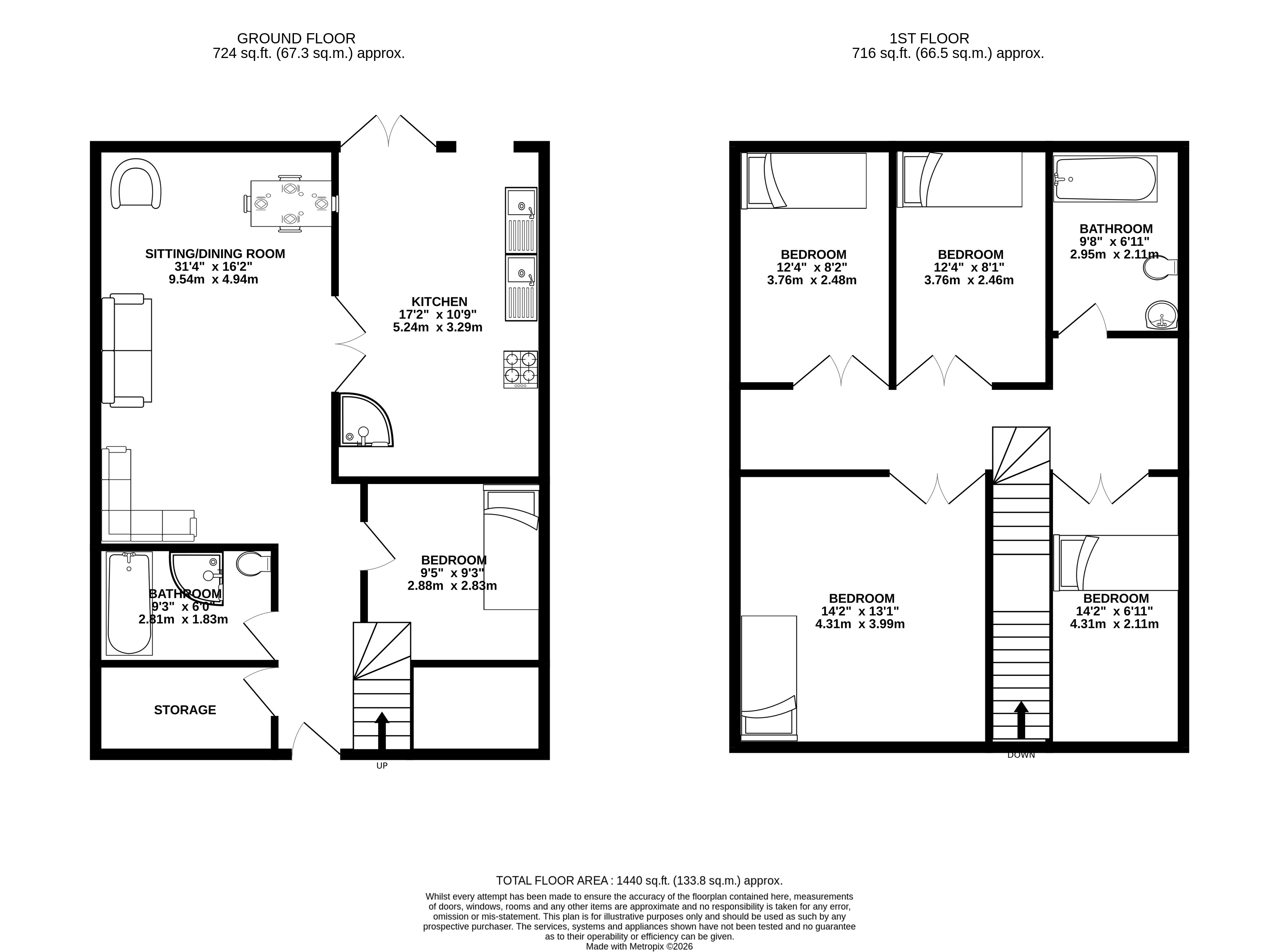 Highmeadow Crescent, London floorplan