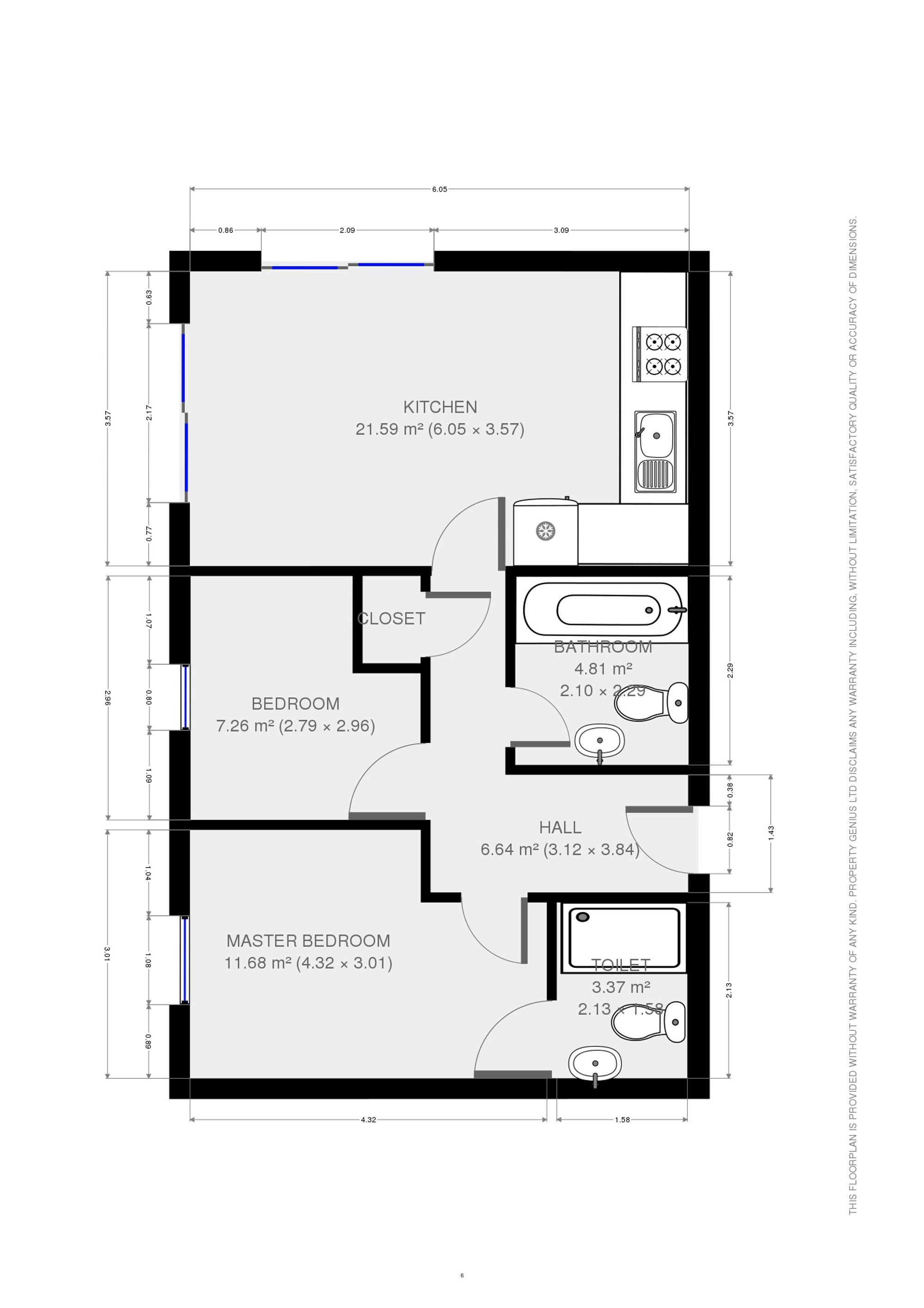 Apt 29, 3 Sheen Gardens, Manchester floorplan