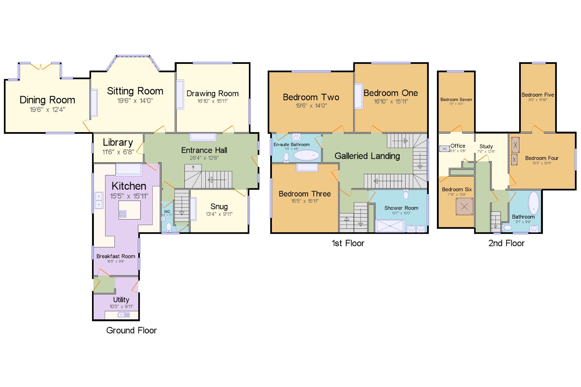 7 Bedrooms Detached house for sale in Wakefield Road, Denby Dale, Huddersfield, West Yorkshire HD8